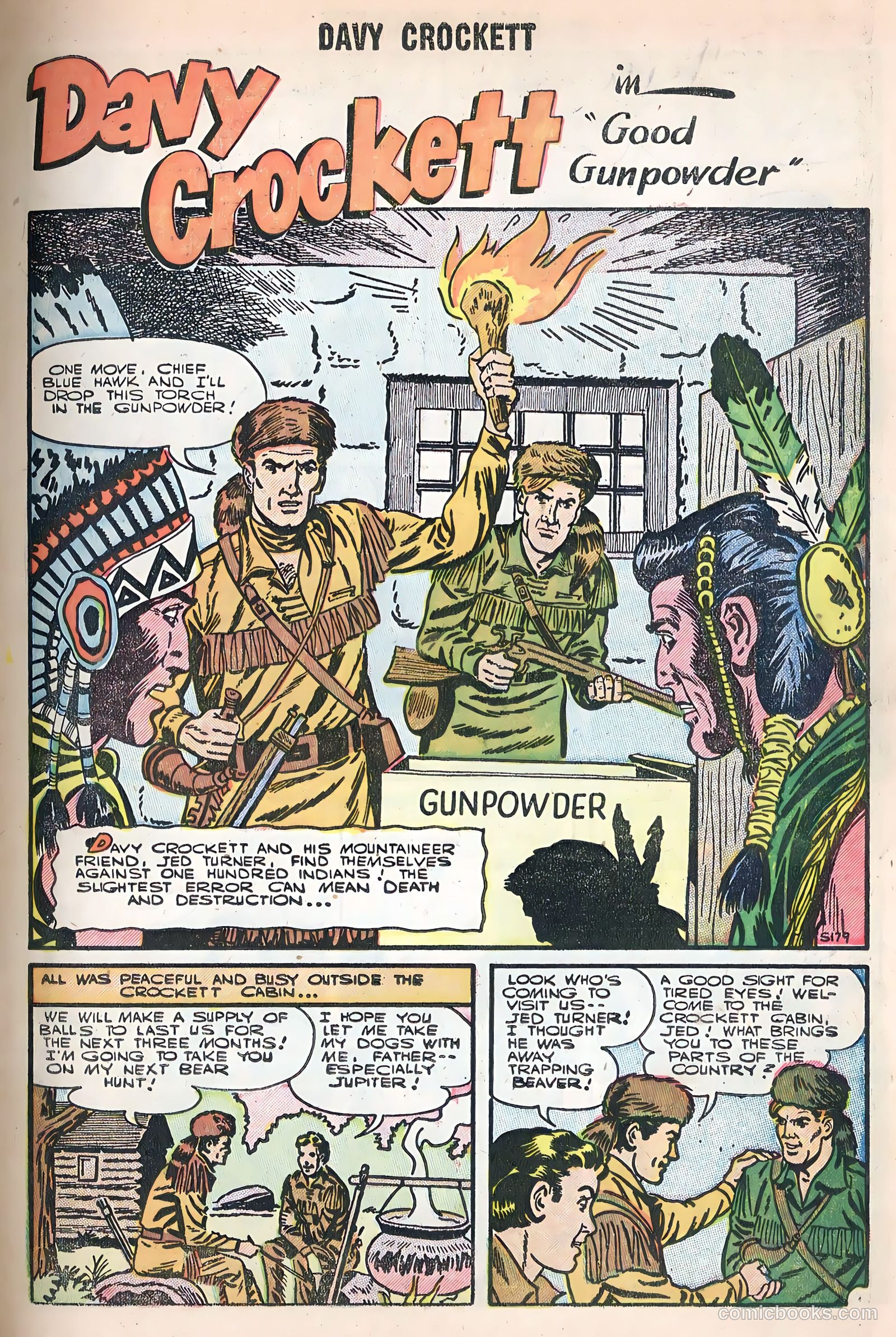 Davy Crockett #4 (1955) — page 3 of 35