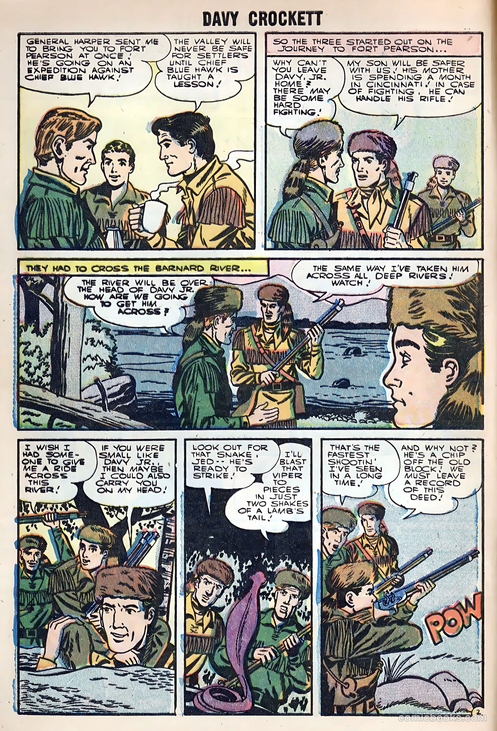 Davy Crockett #4 (1955) — page 4 of 35