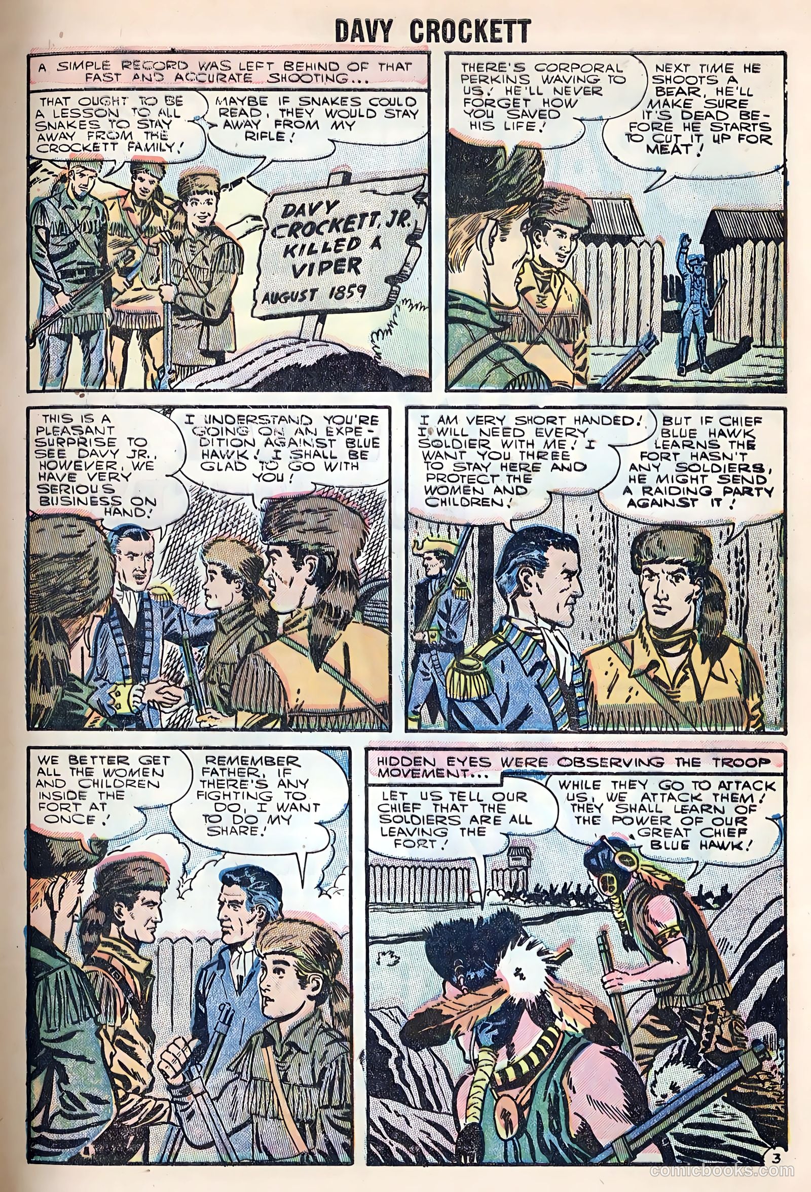 Davy Crockett #4 (1955) — page 5 of 35