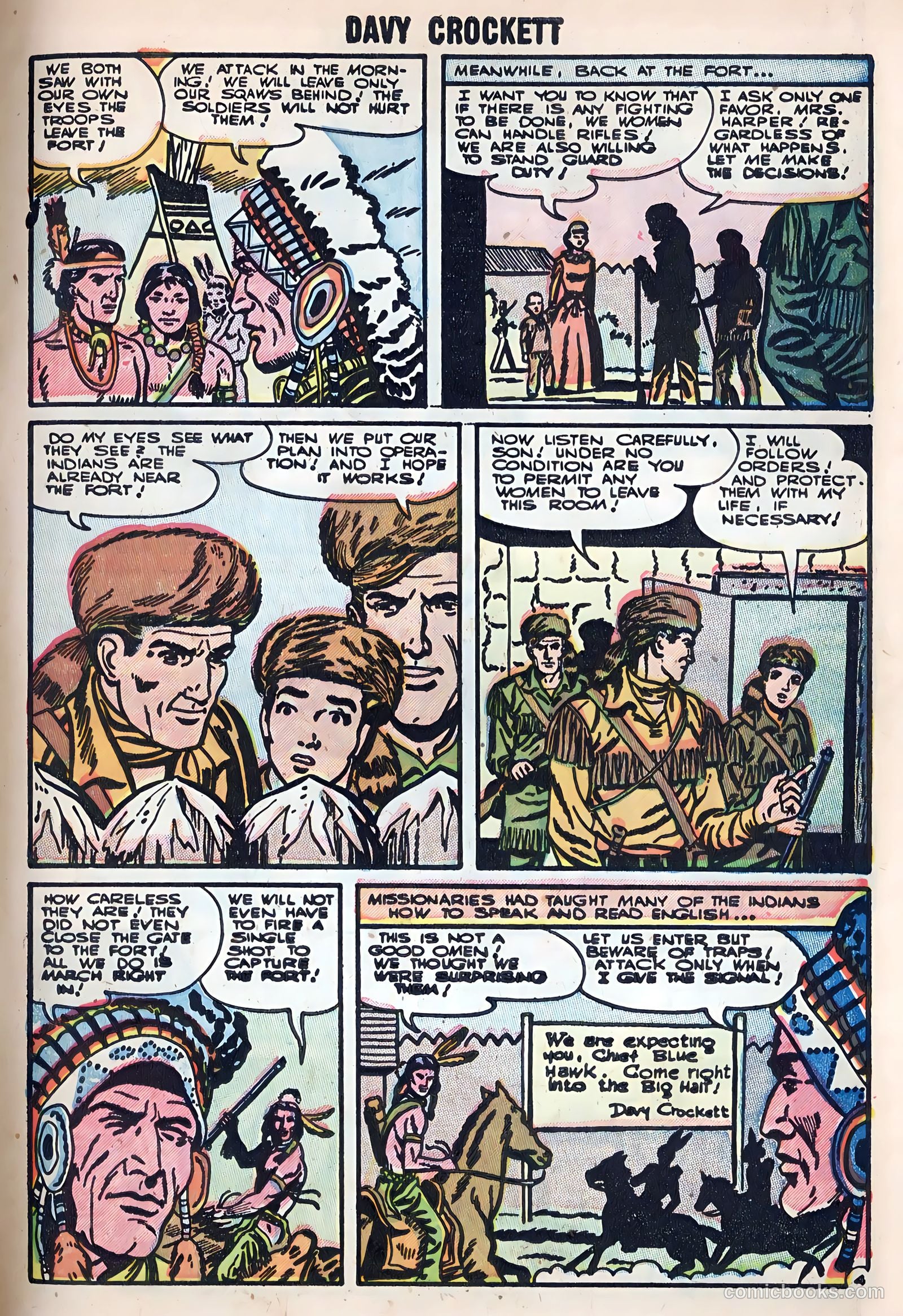Davy Crockett #4 (1955) — page 7 of 35