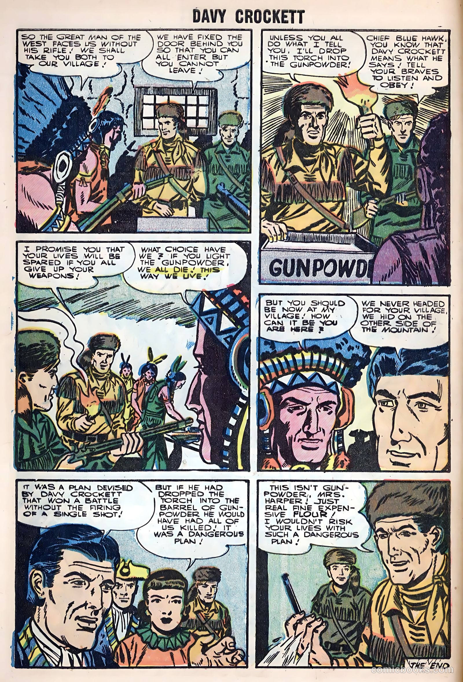 Davy Crockett #4 (1955) — page 8 of 35