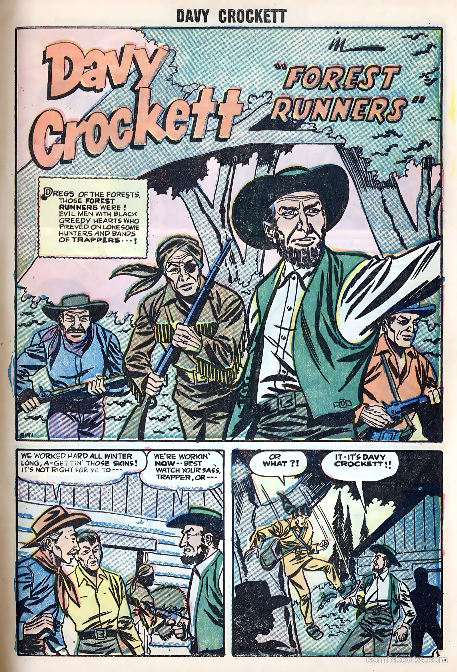 Davy Crockett #4 (1955) — page 9 of 35