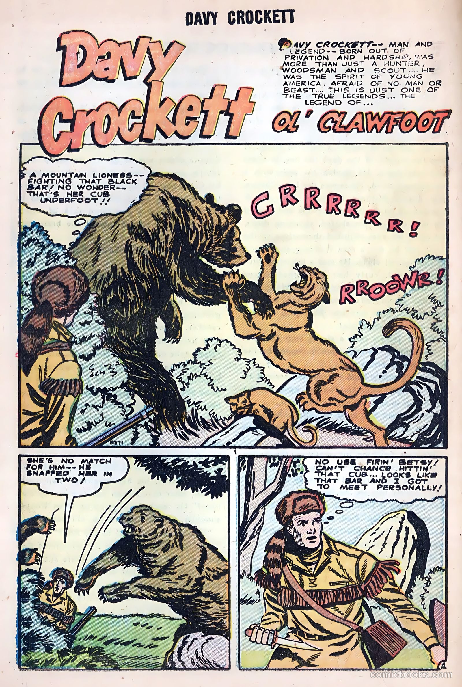 Davy Crockett #4 (1955) — page 17 of 35