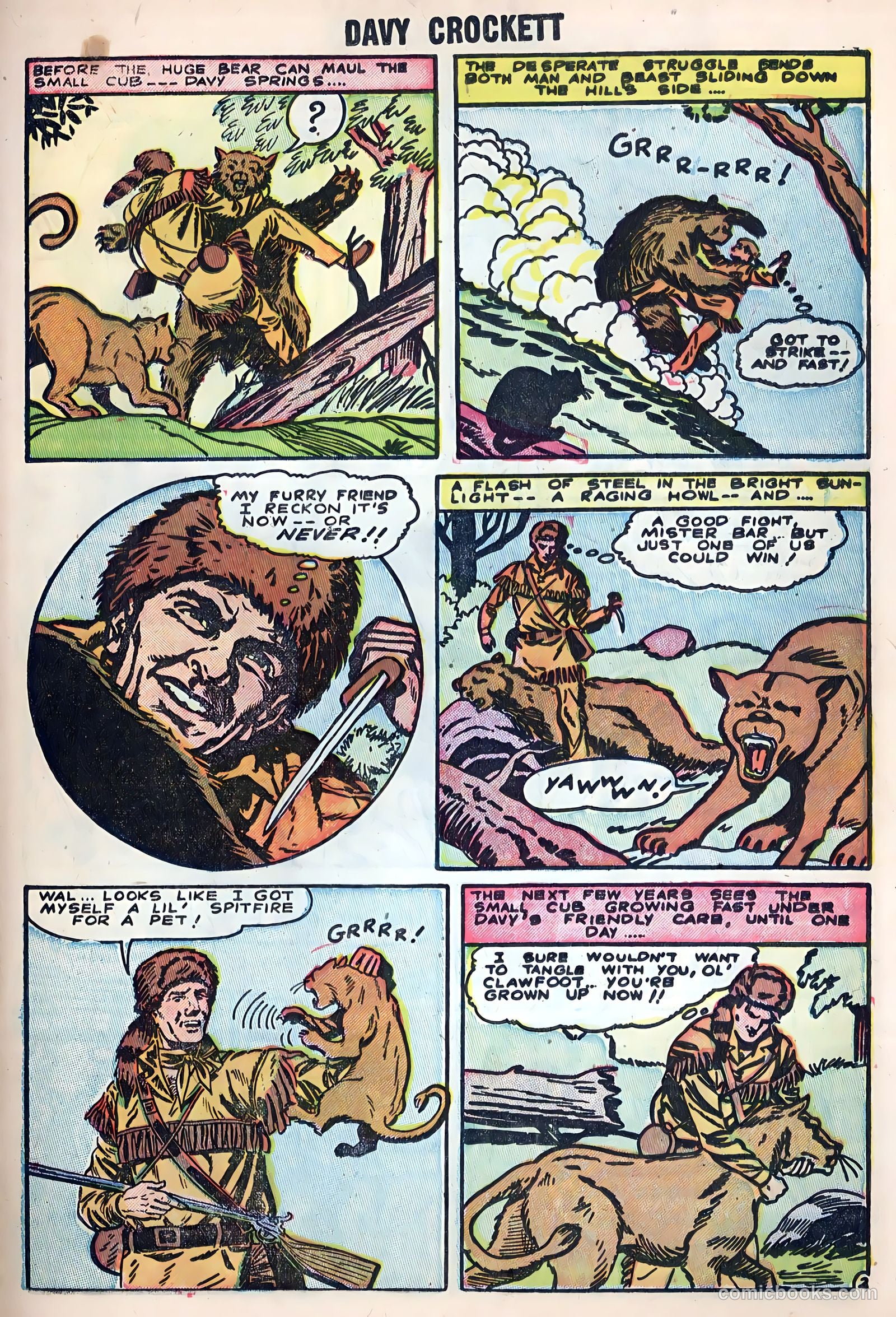 Davy Crockett #4 (1955) — page 18 of 35