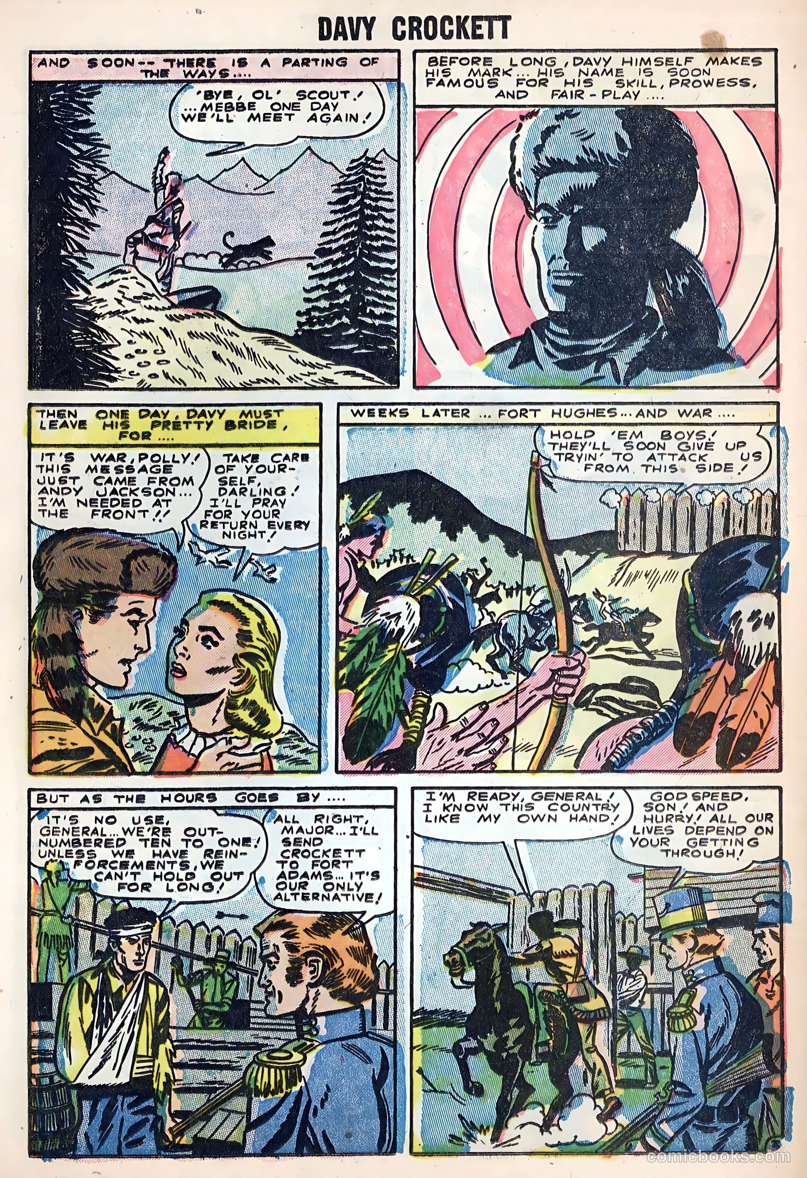 Davy Crockett #4 (1955) — page 19 of 35