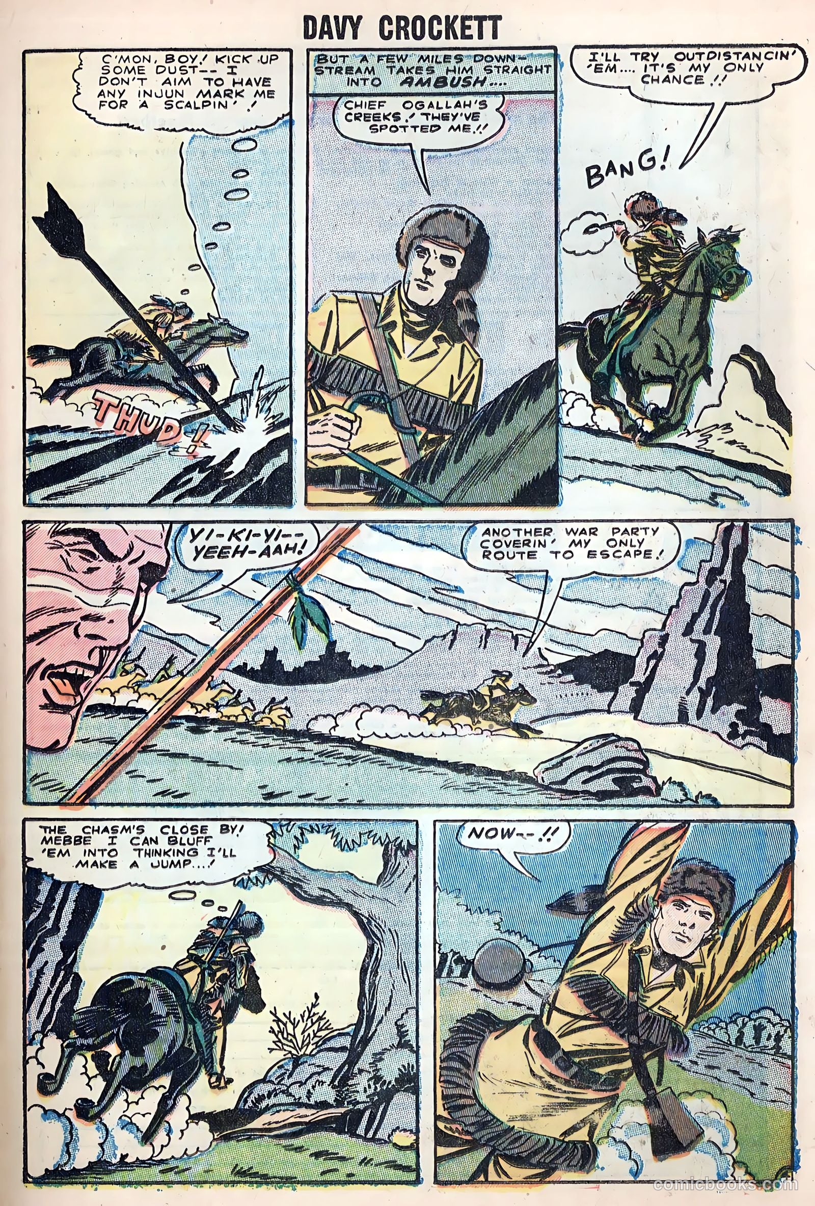 Davy Crockett #4 (1955) — page 20 of 35