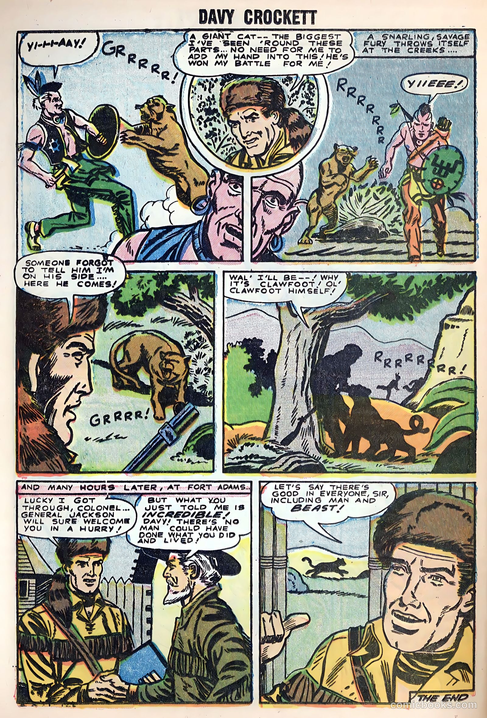 Davy Crockett #4 (1955) — page 23 of 35