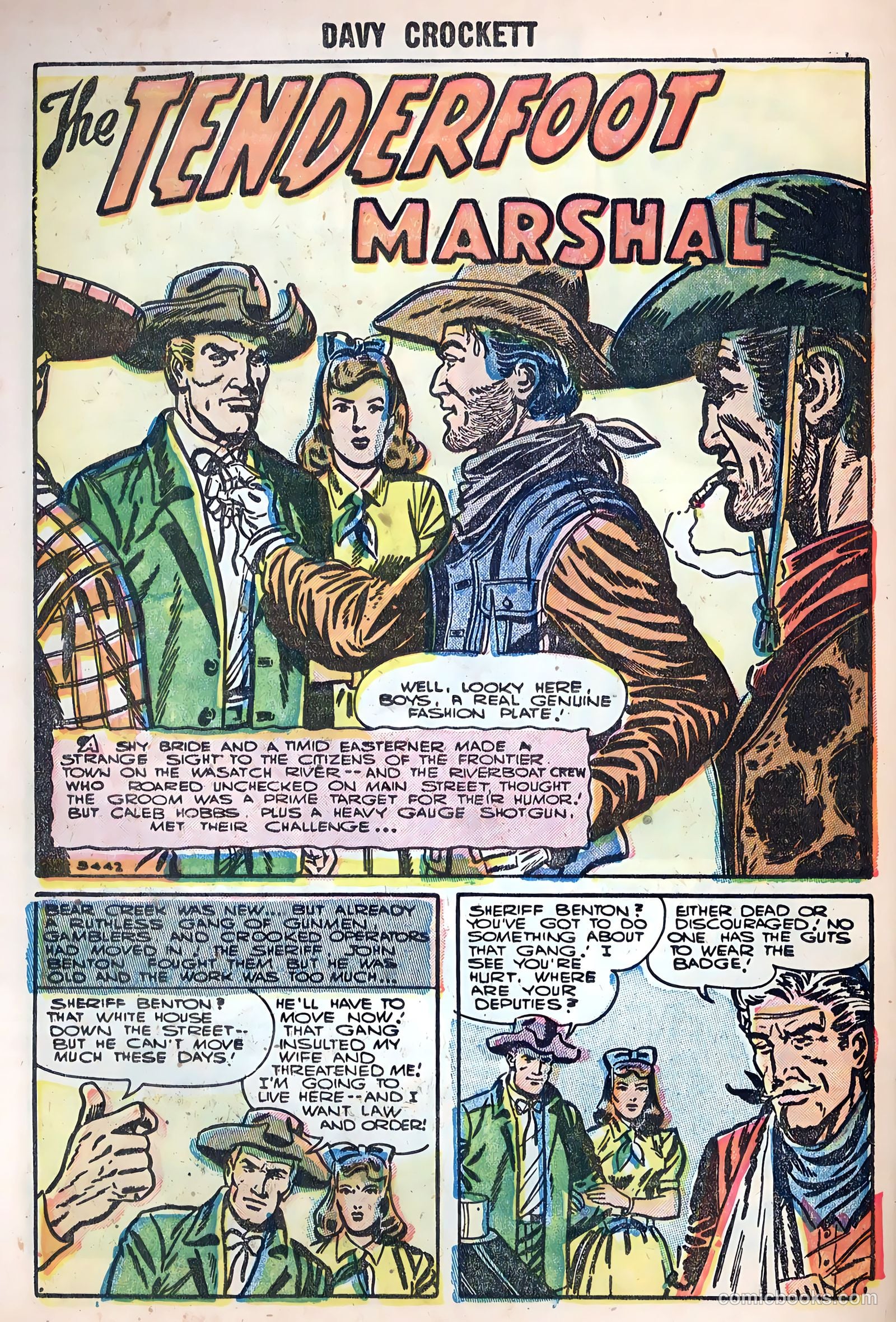 Davy Crockett #4 (1955) — page 25 of 35