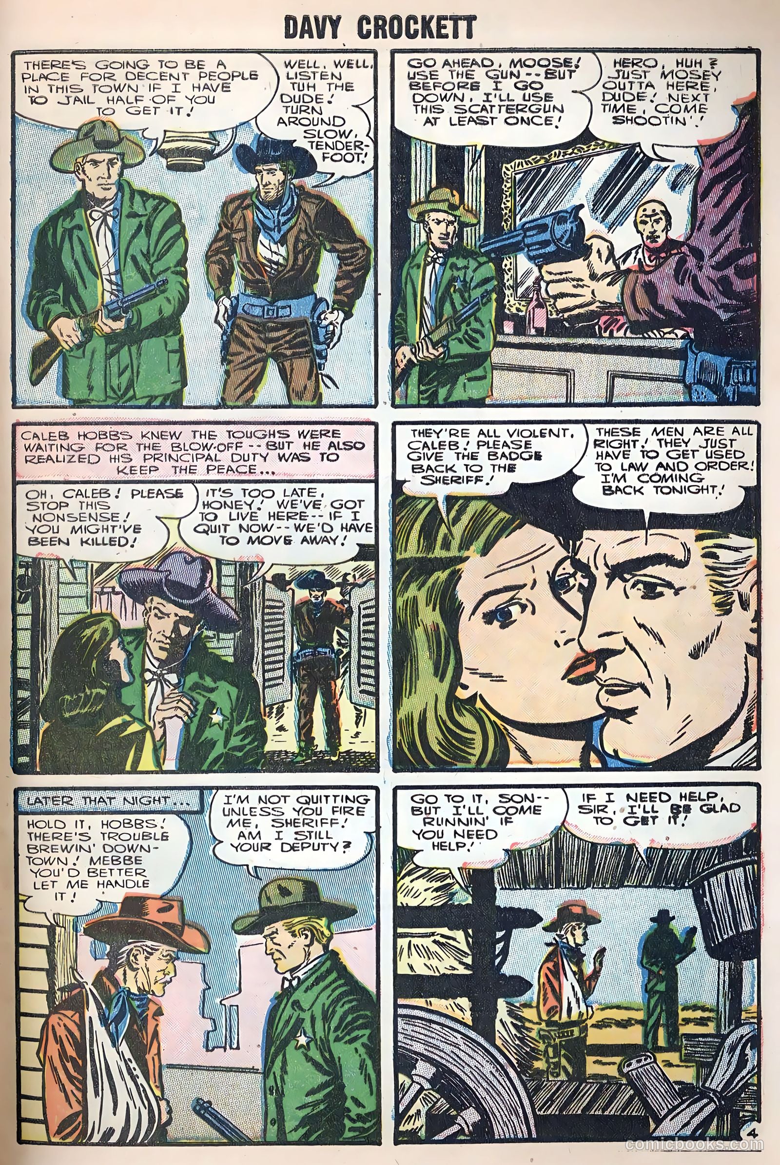 Davy Crockett #4 (1955) — page 28 of 35