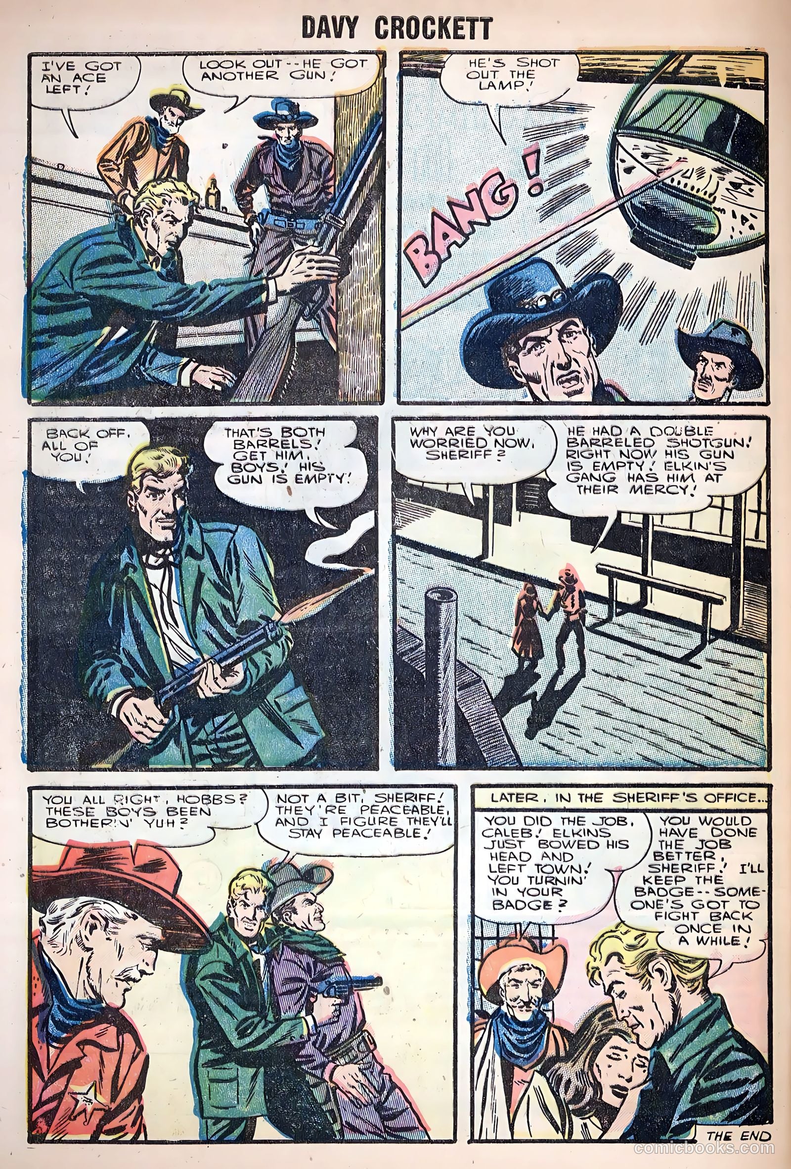 Davy Crockett #4 (1955) — page 31 of 35