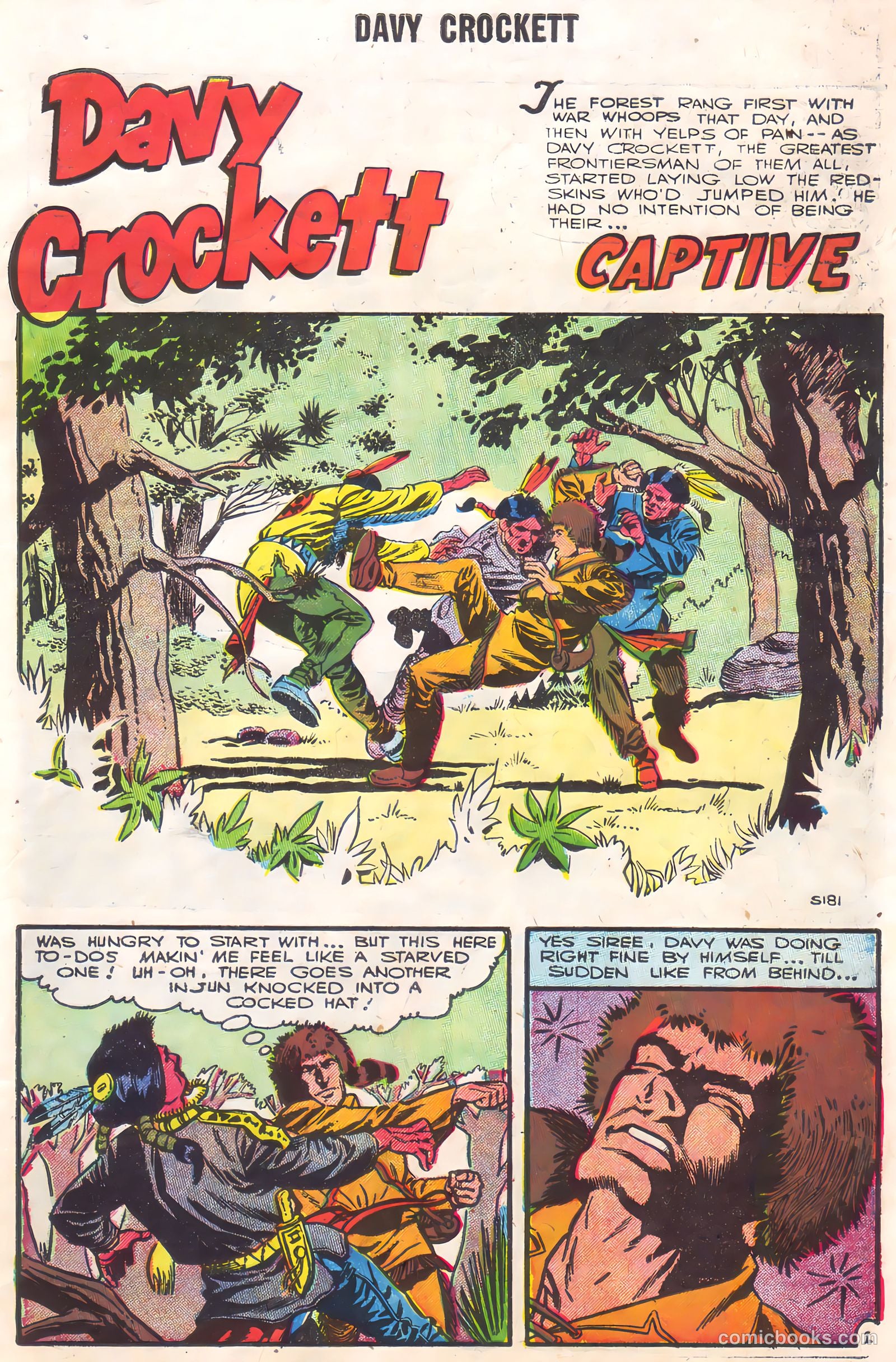 Davy Crockett #5 (1956) — page 3 of 36