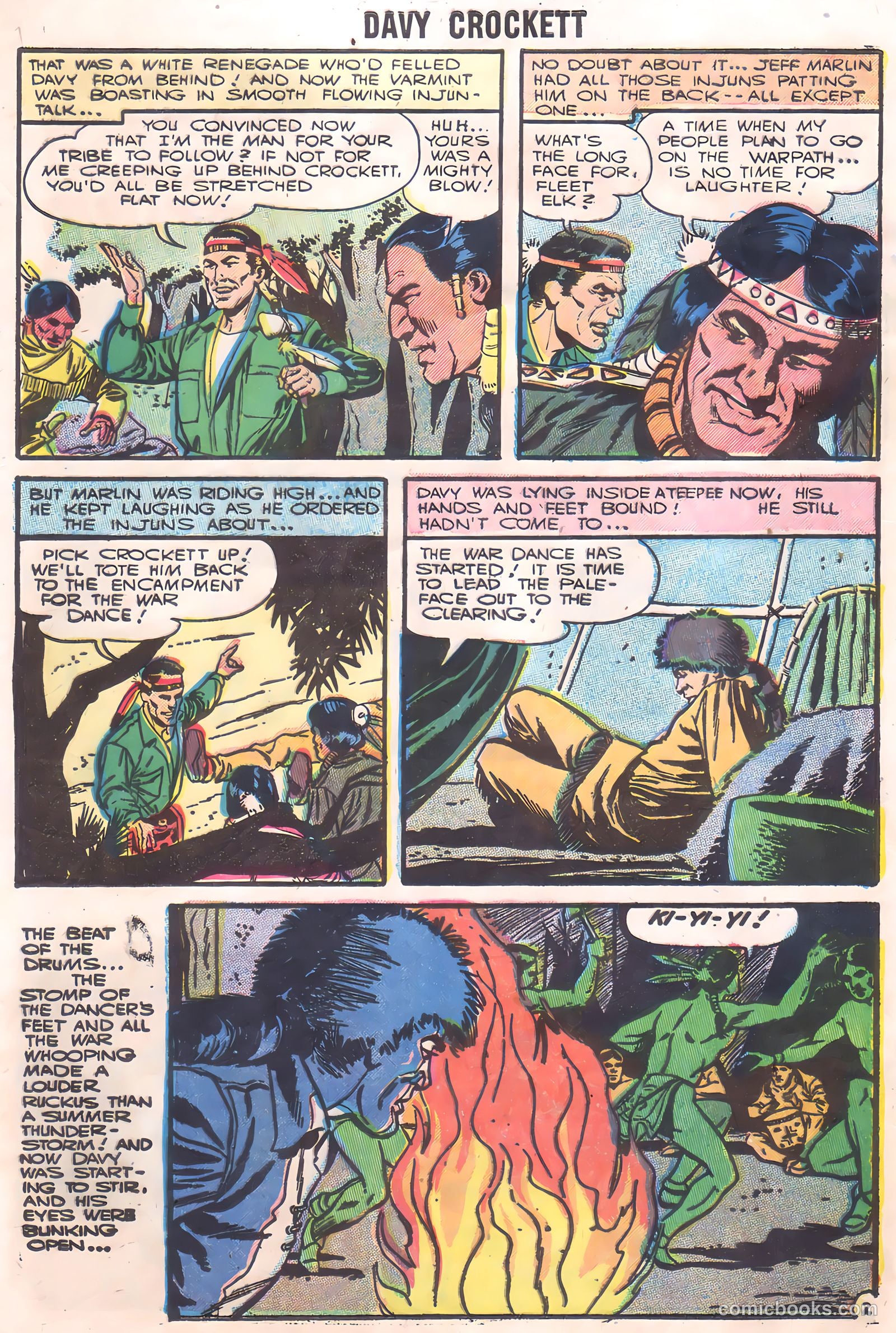 Davy Crockett #5 (1956) — page 4 of 36