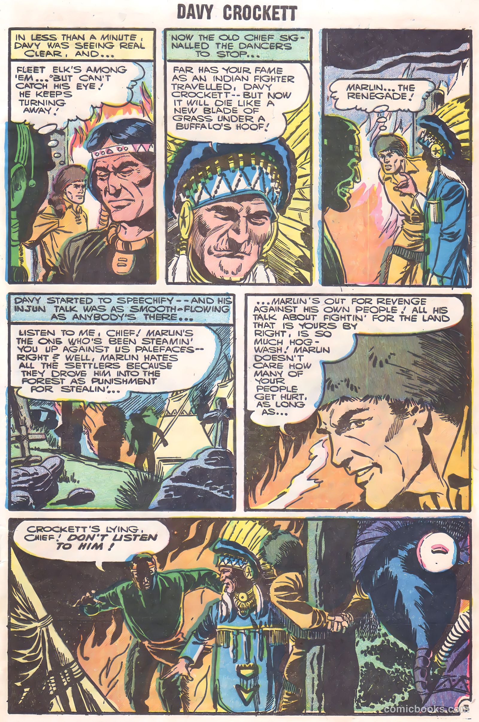 Davy Crockett #5 (1956) — page 5 of 36