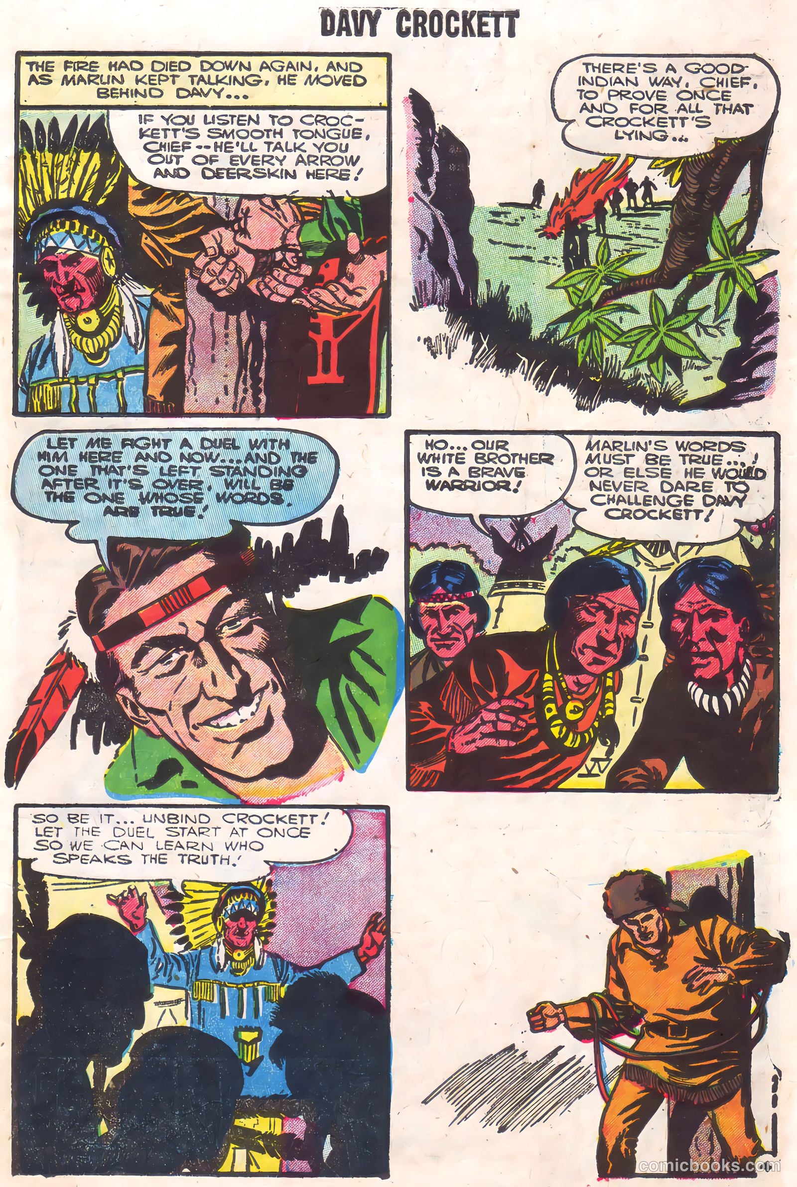 Davy Crockett #5 (1956) — page 7 of 36