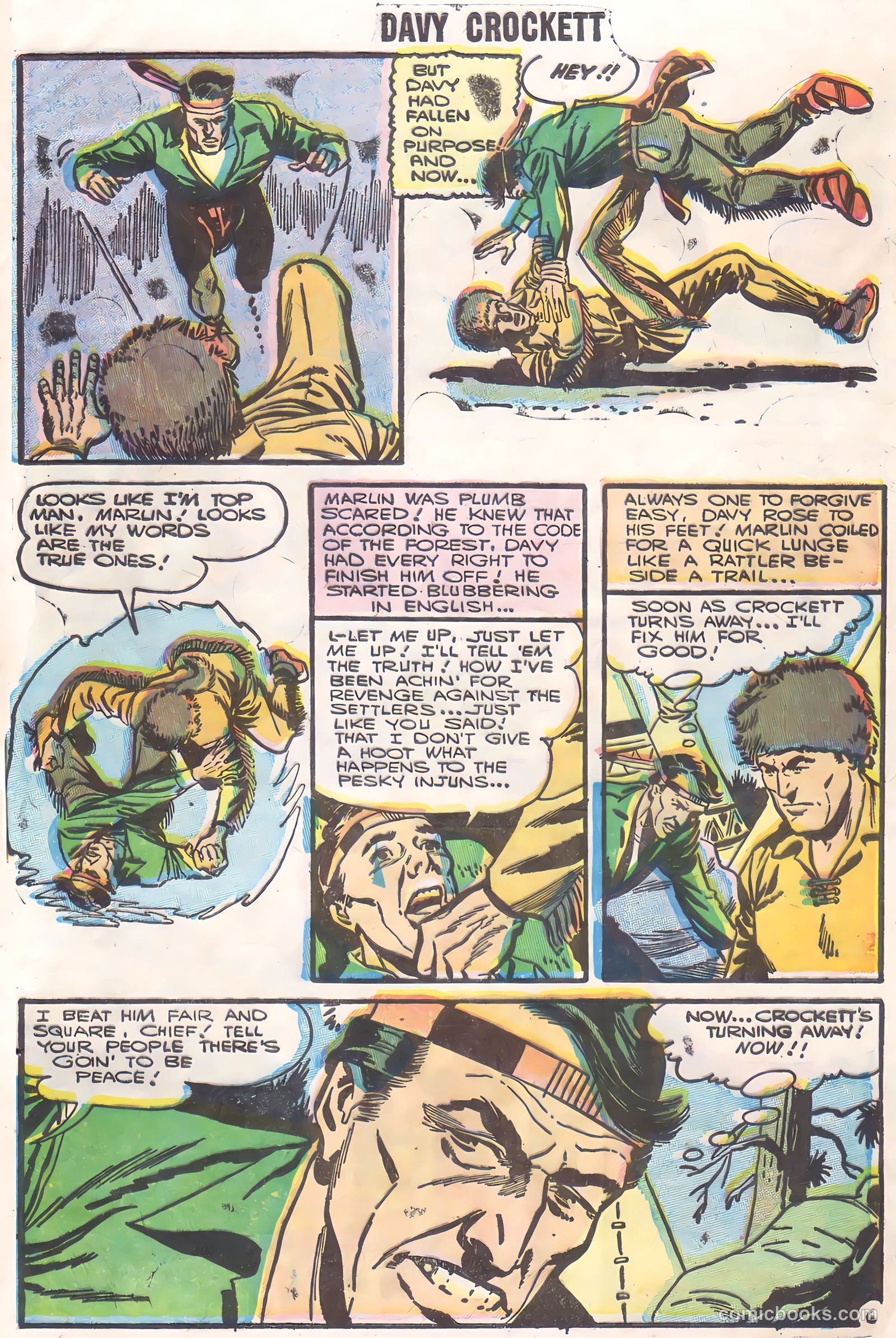 Davy Crockett #5 (1956) — page 9 of 36