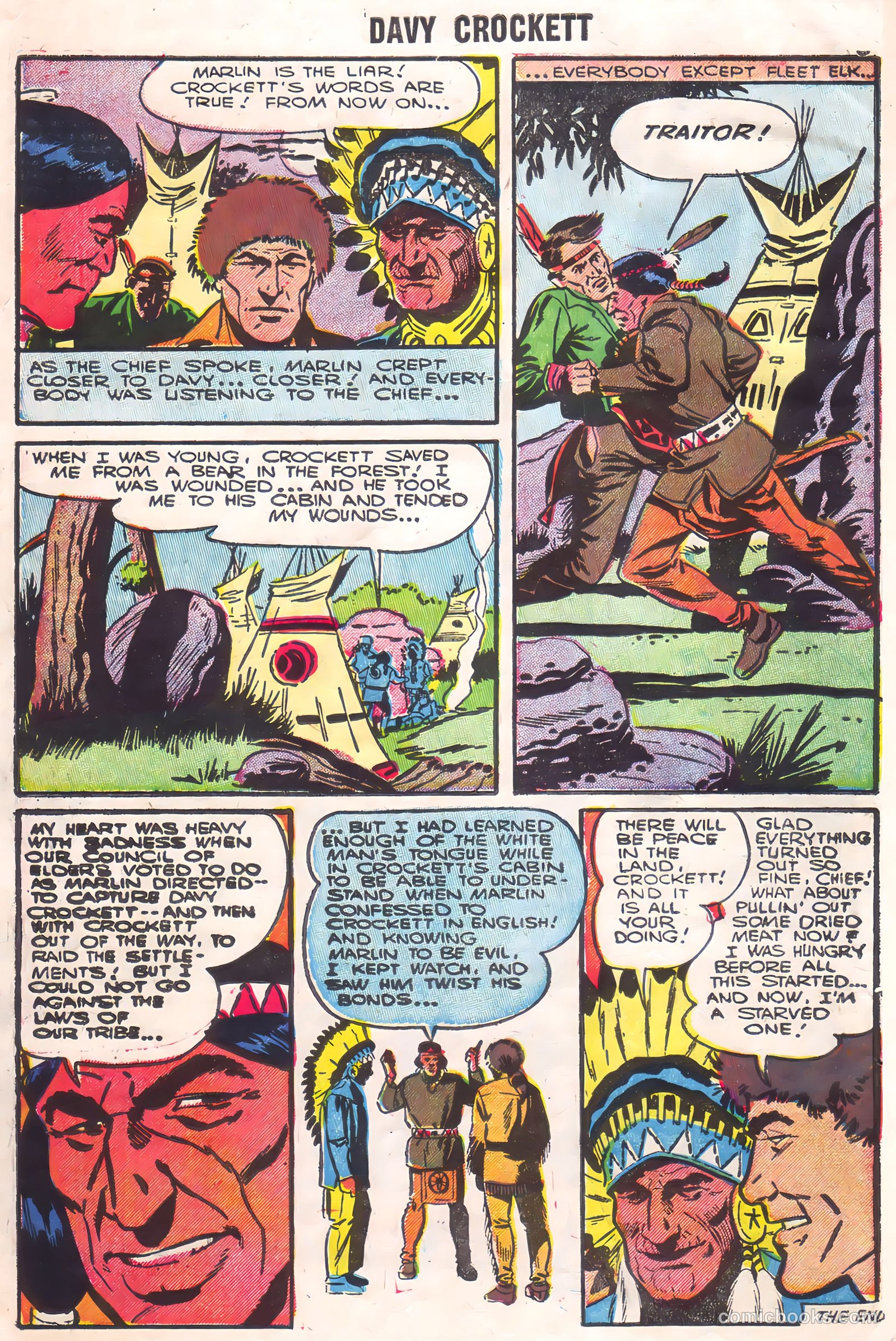 Davy Crockett #5 (1956) — page 10 of 36
