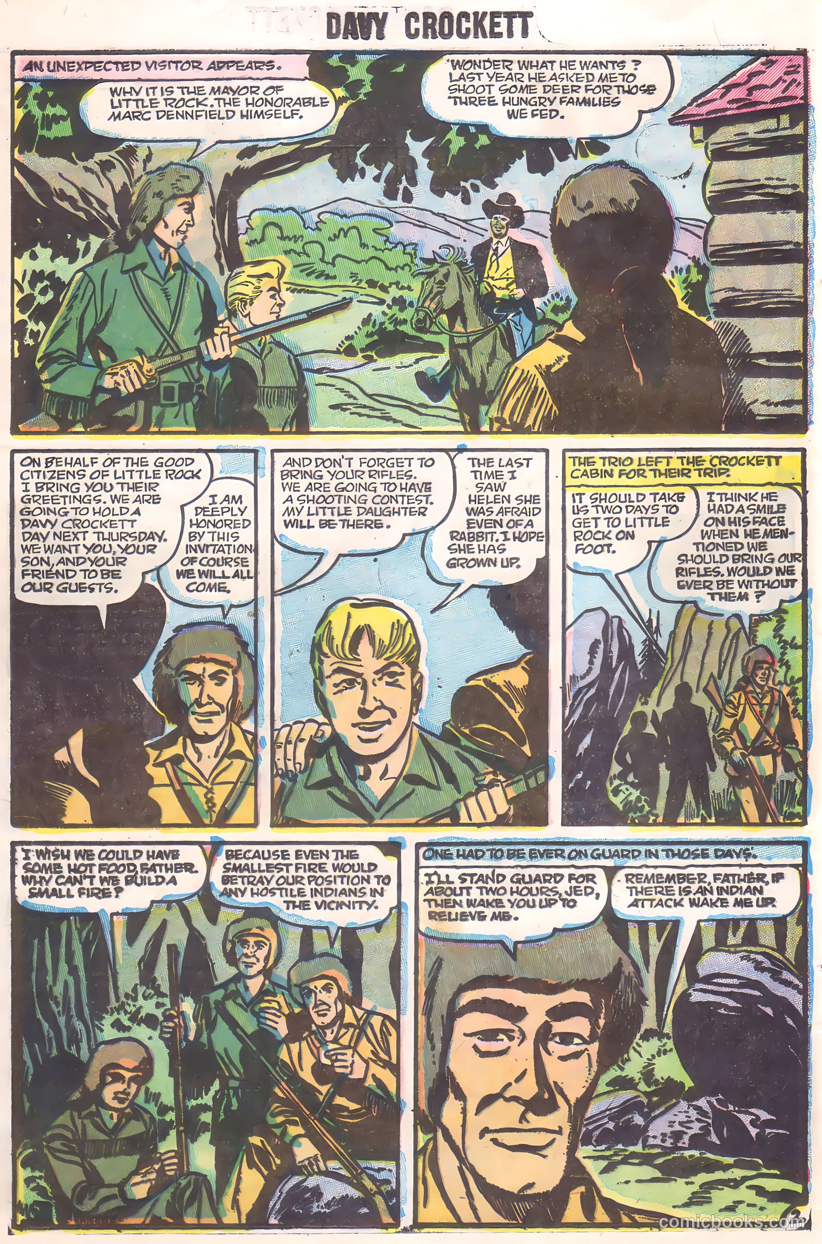 Davy Crockett #5 (1956) — page 12 of 36