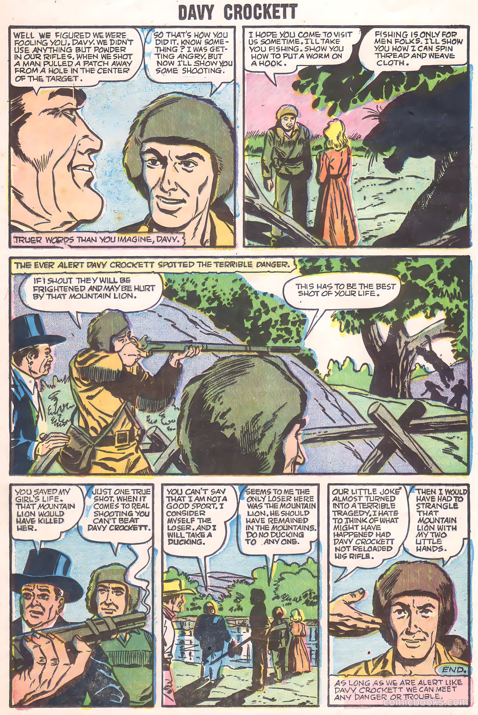 Davy Crockett #5 (1956) — page 16 of 36
