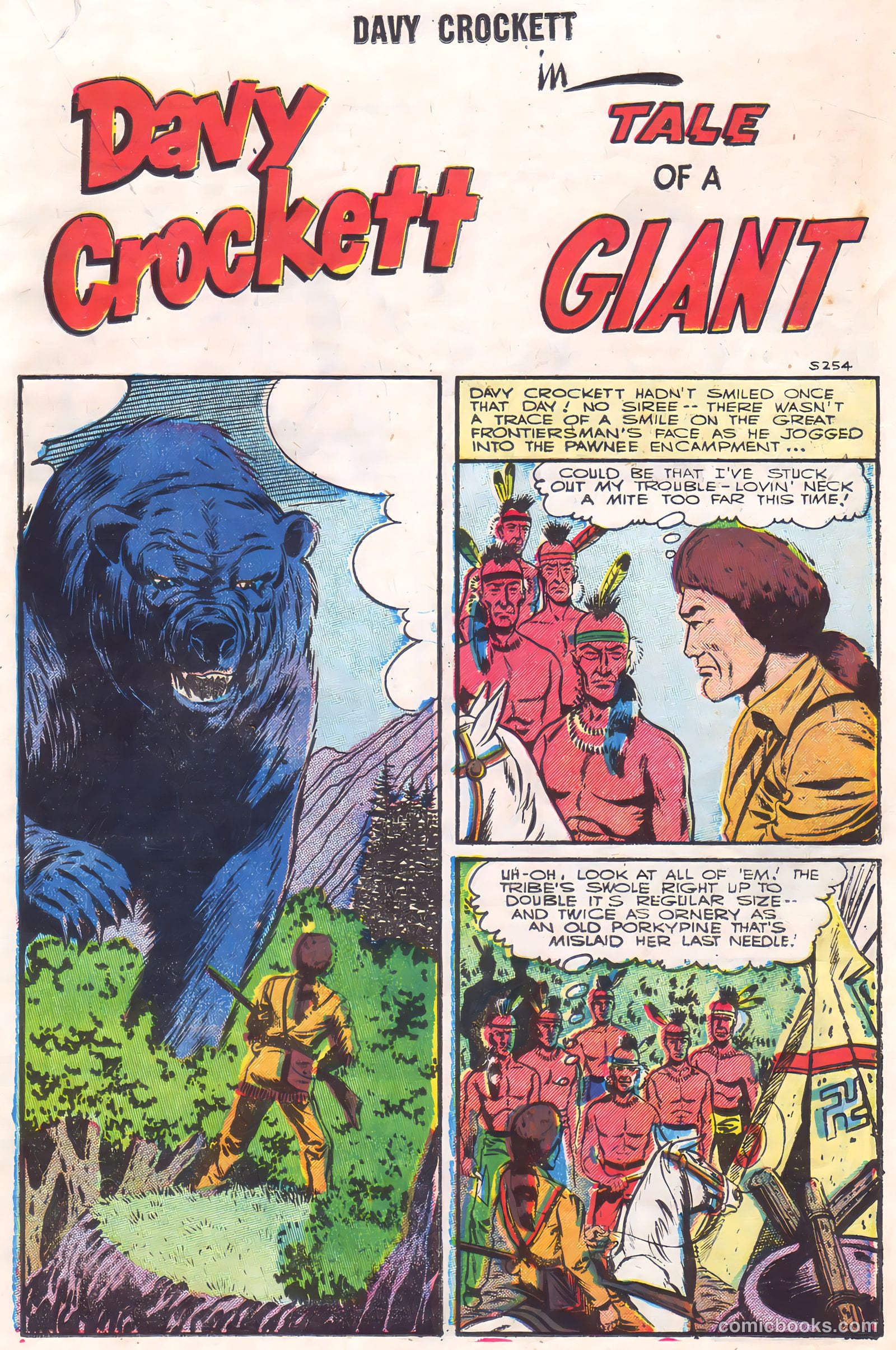 Davy Crockett #5 (1956) — page 19 of 36