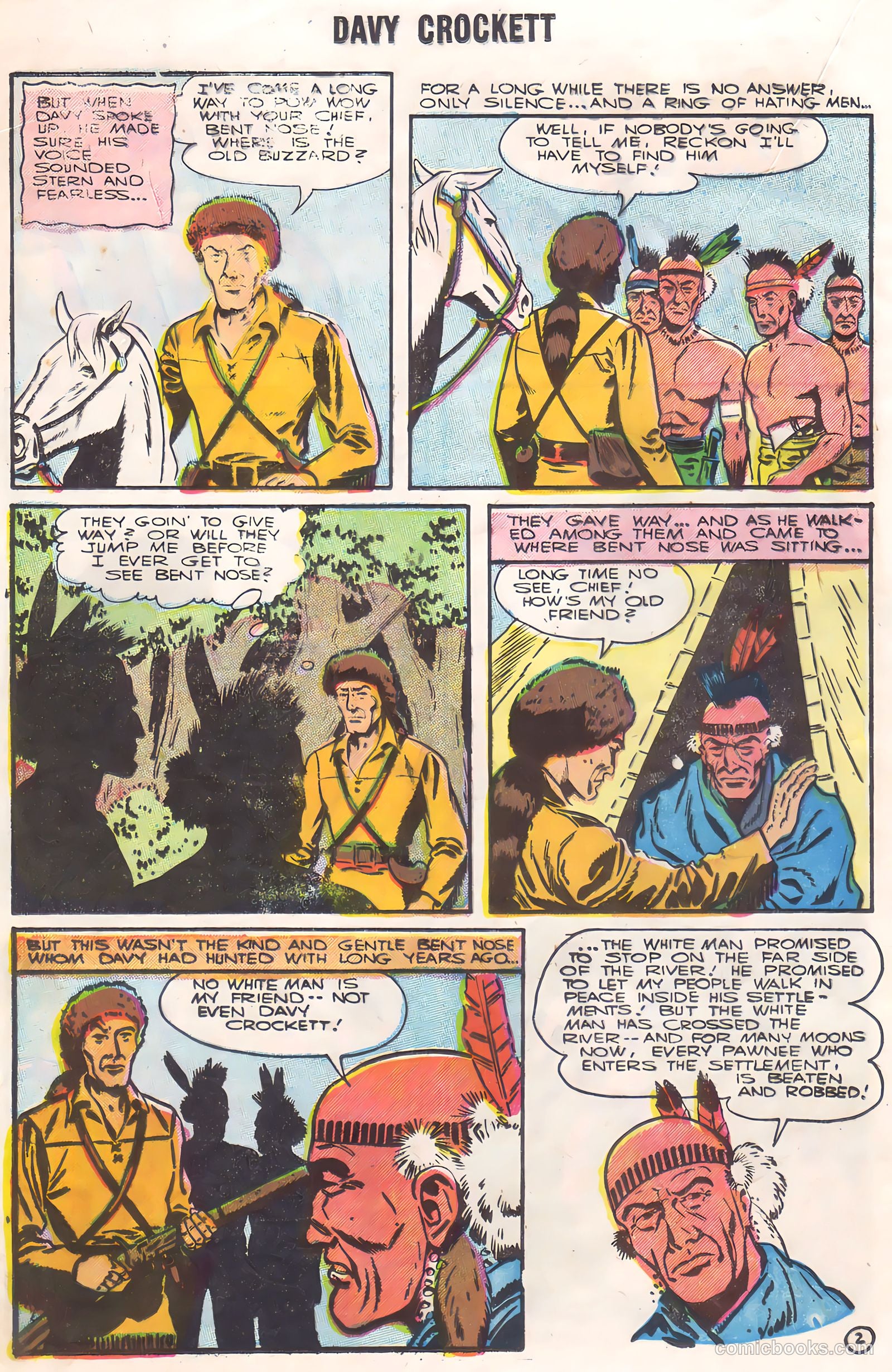 Davy Crockett #5 (1956) — page 20 of 36