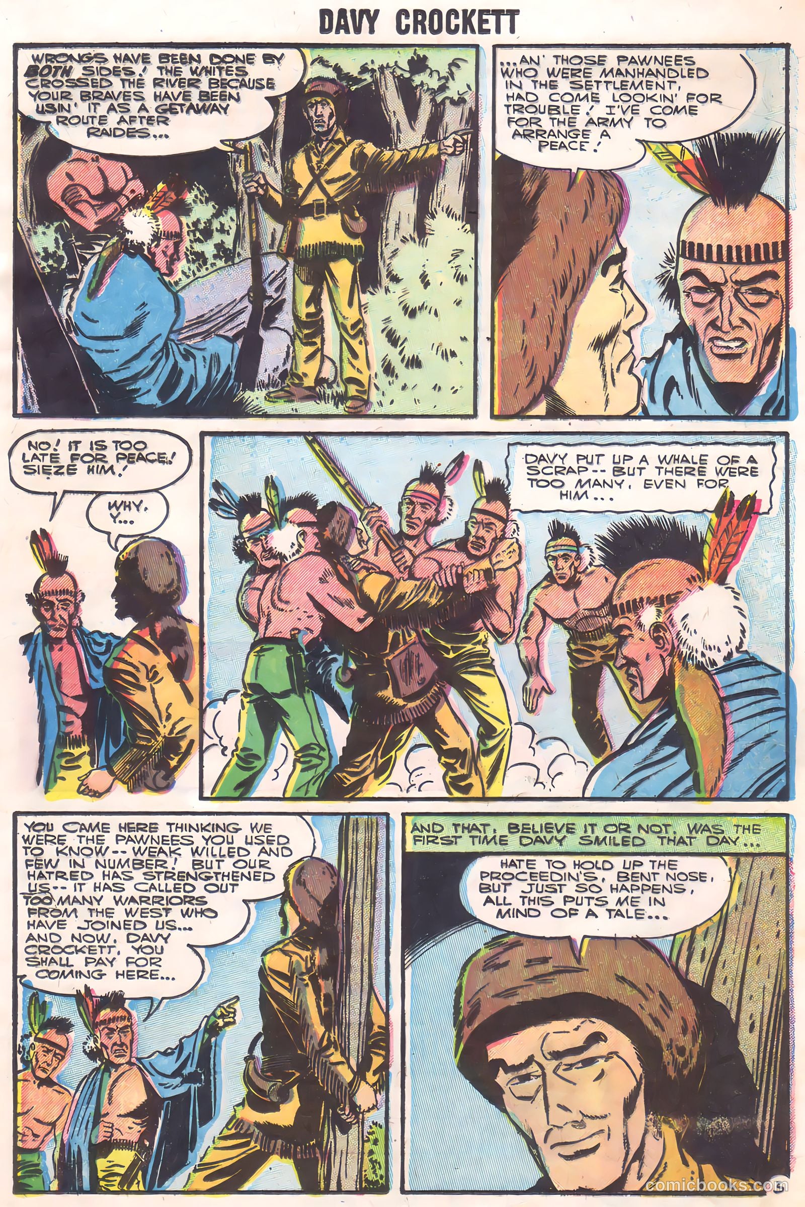 Davy Crockett #5 (1956) — page 21 of 36