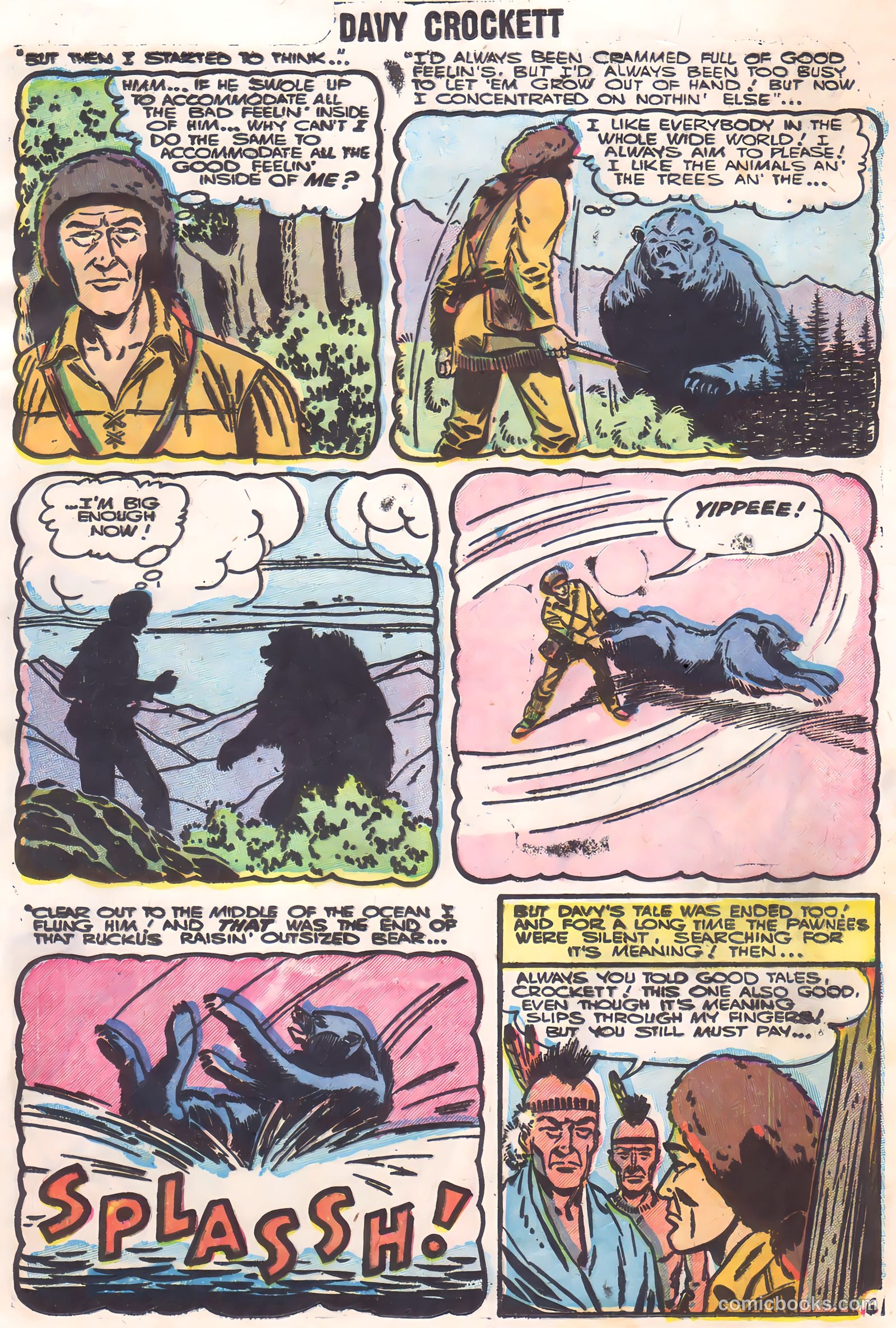 Davy Crockett #5 (1956) — page 25 of 36