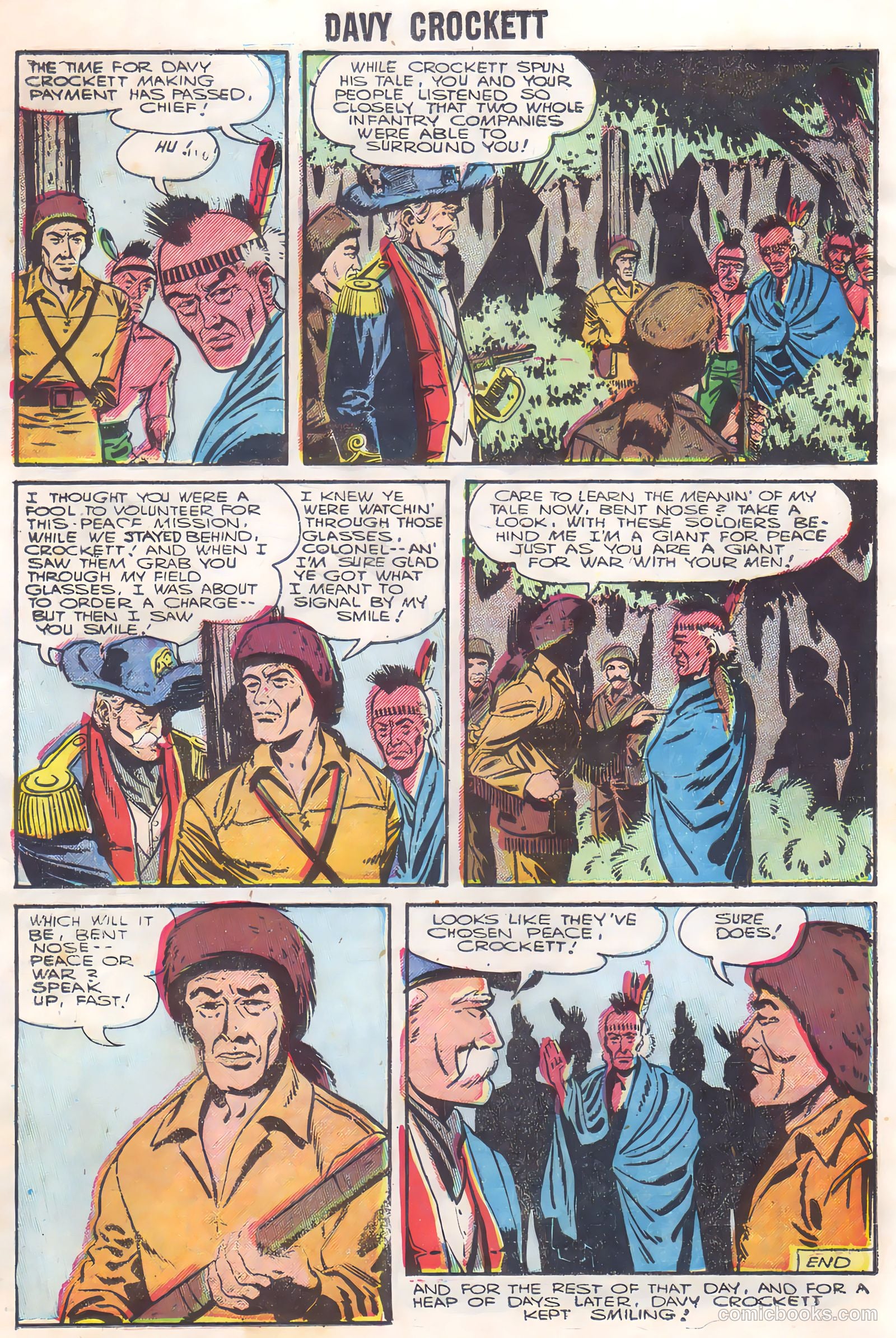 Davy Crockett #5 (1956) — page 26 of 36