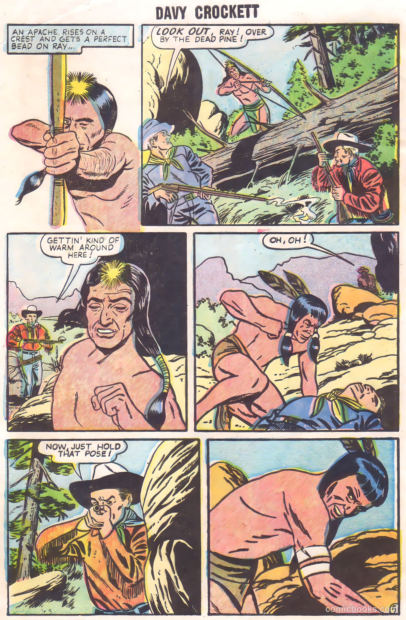 Davy Crockett #5 (1956) — page 32 of 36