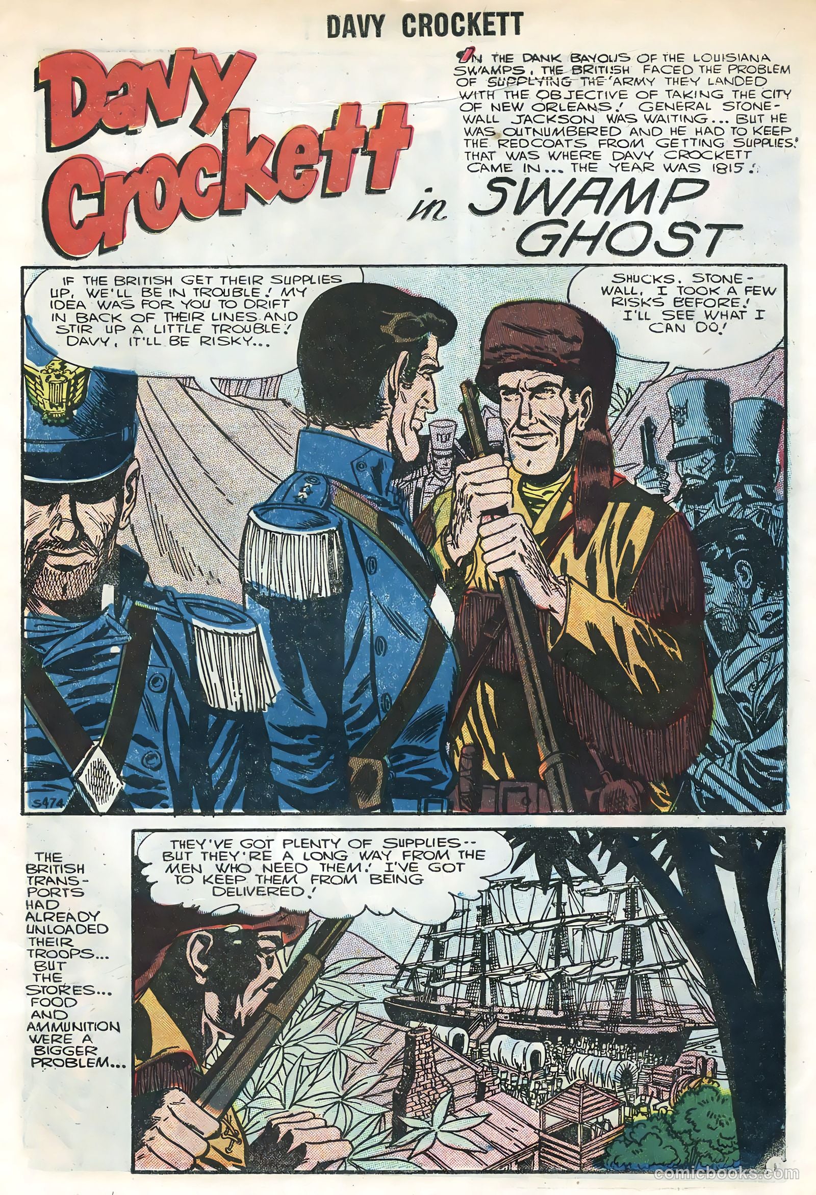 Davy Crockett #6 (1956) — page 3 of 36