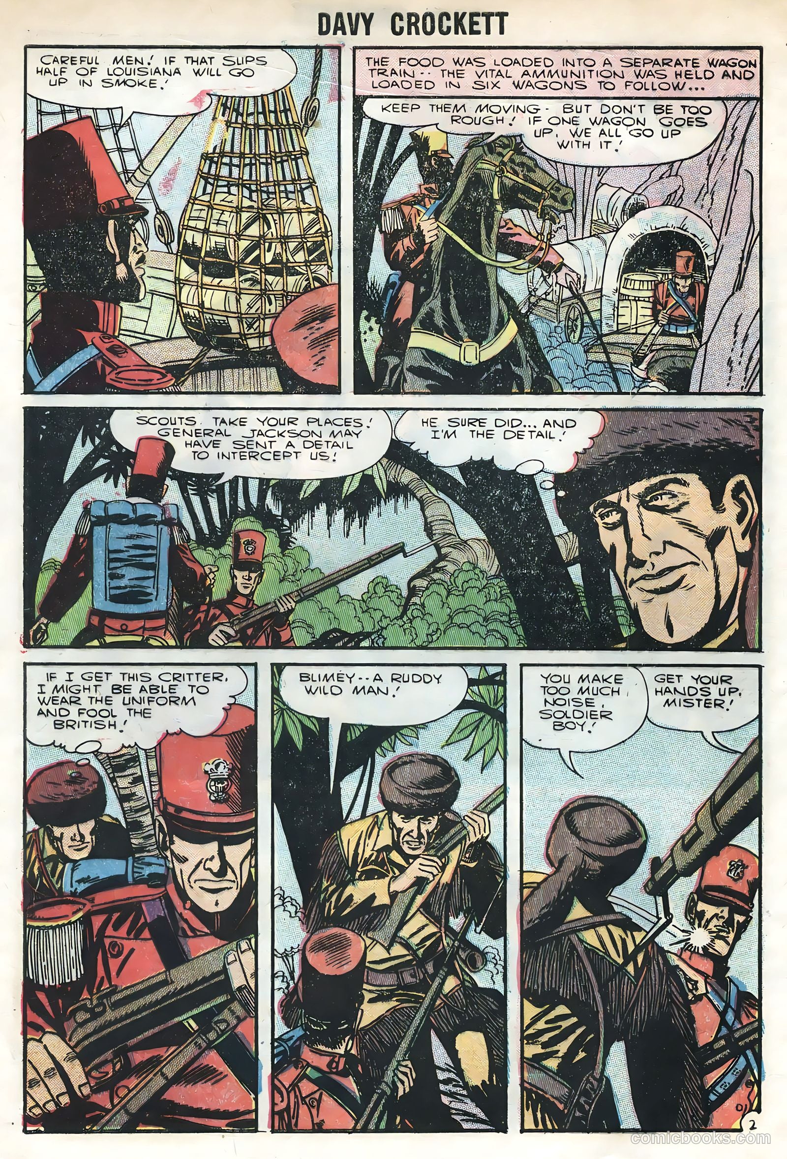 Davy Crockett #6 (1956) — page 4 of 36