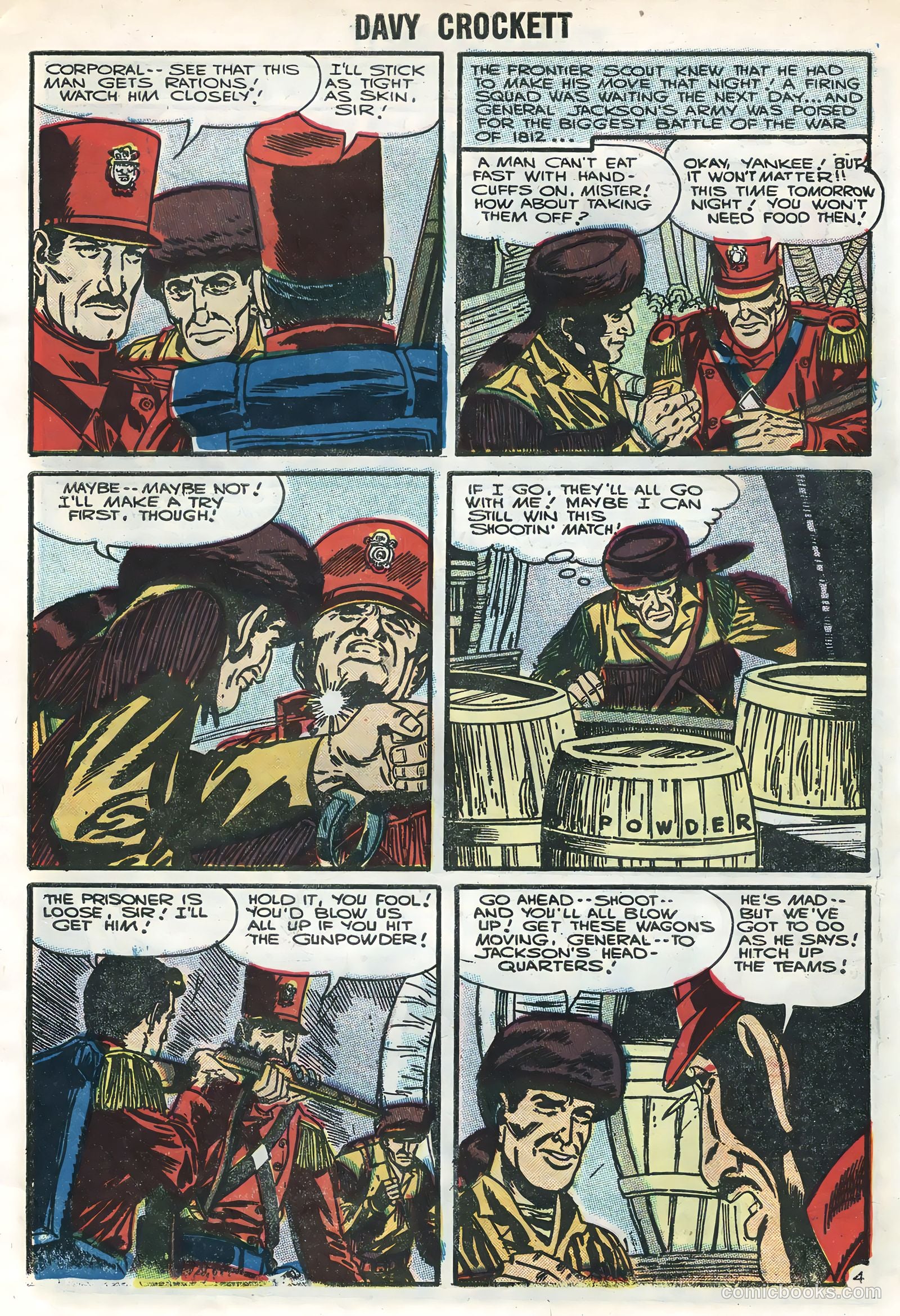 Davy Crockett #6 (1956) — page 7 of 36