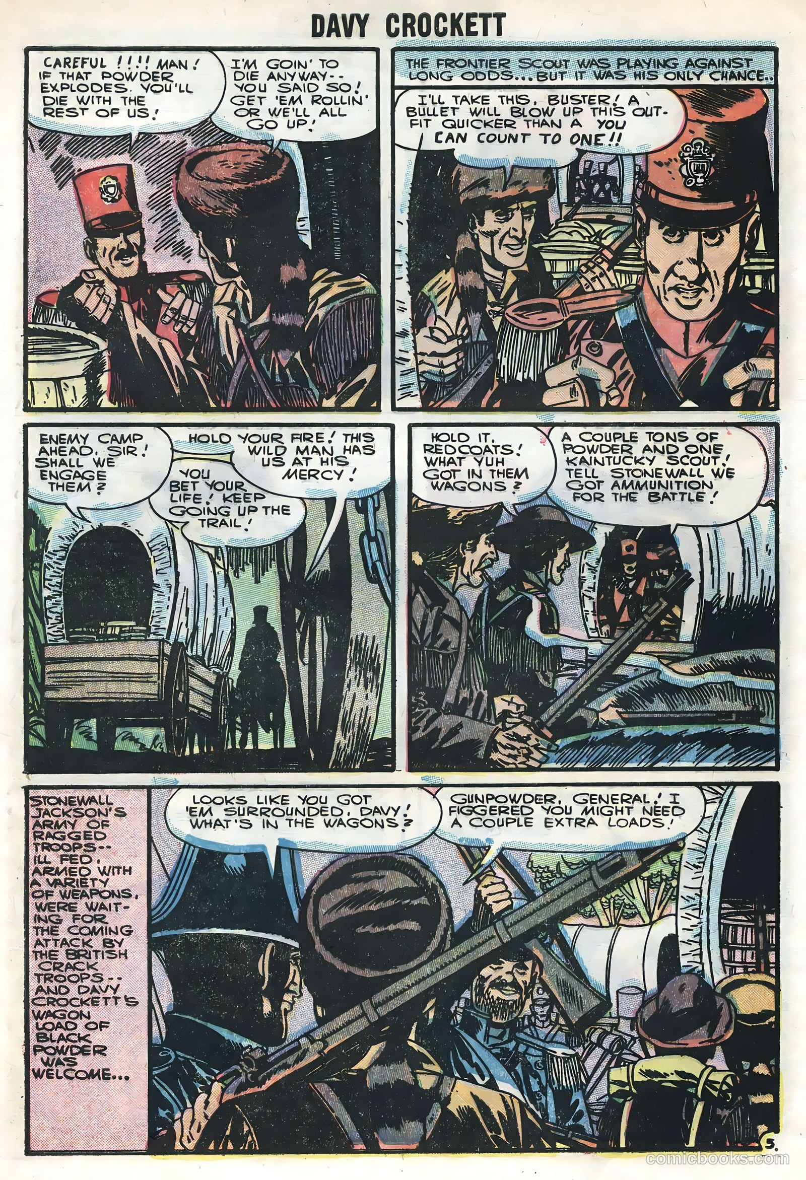 Davy Crockett #6 (1956) — page 8 of 36