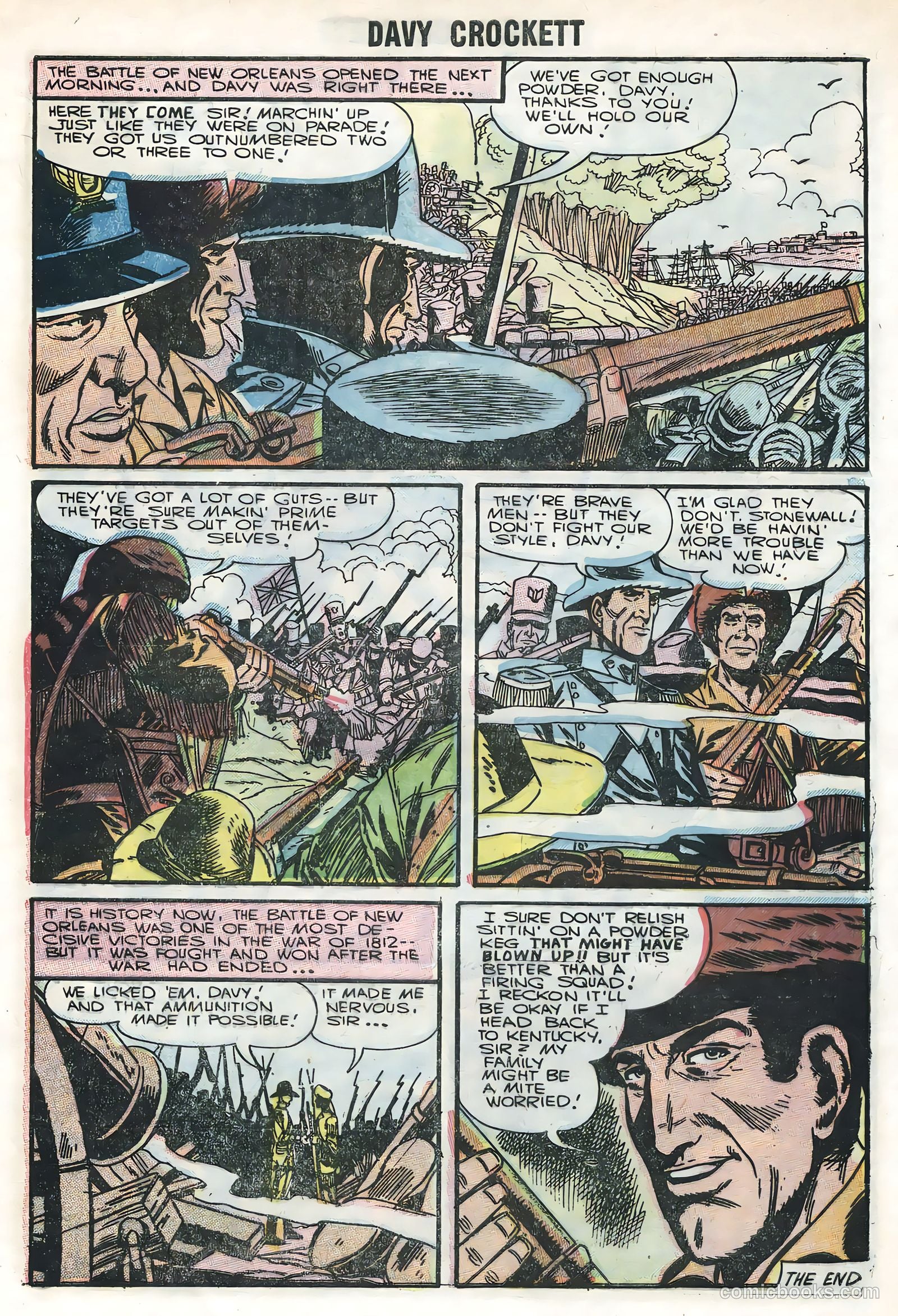 Davy Crockett #6 (1956) — page 9 of 36