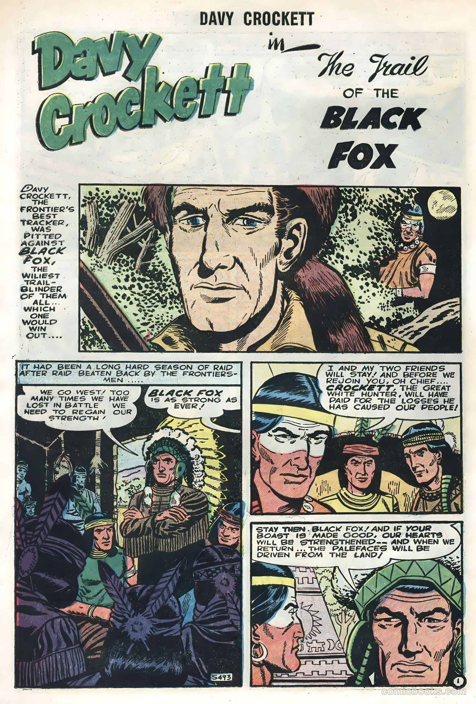 Davy Crockett #6 (1956) — page 10 of 36