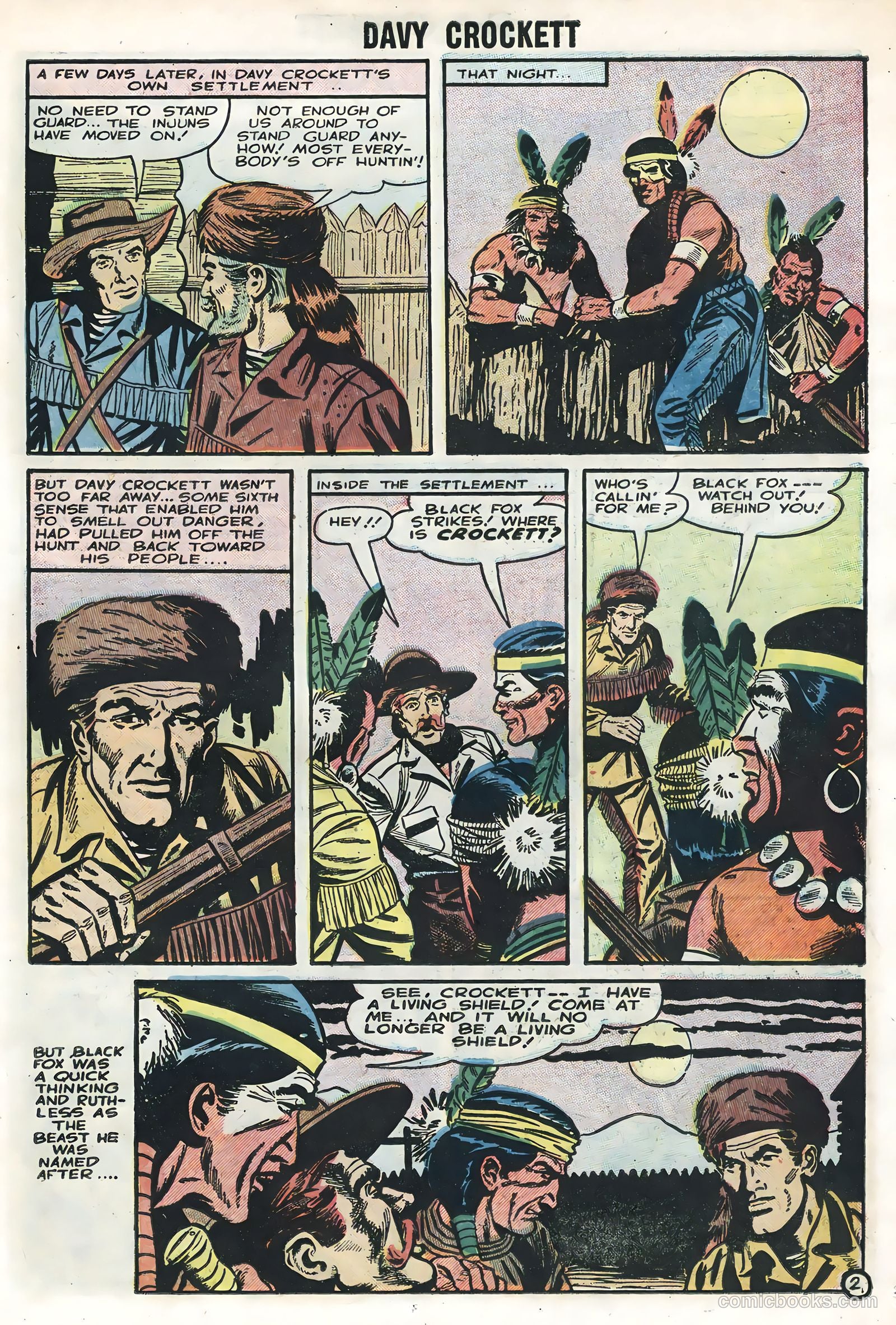 Davy Crockett #6 (1956) — page 11 of 36