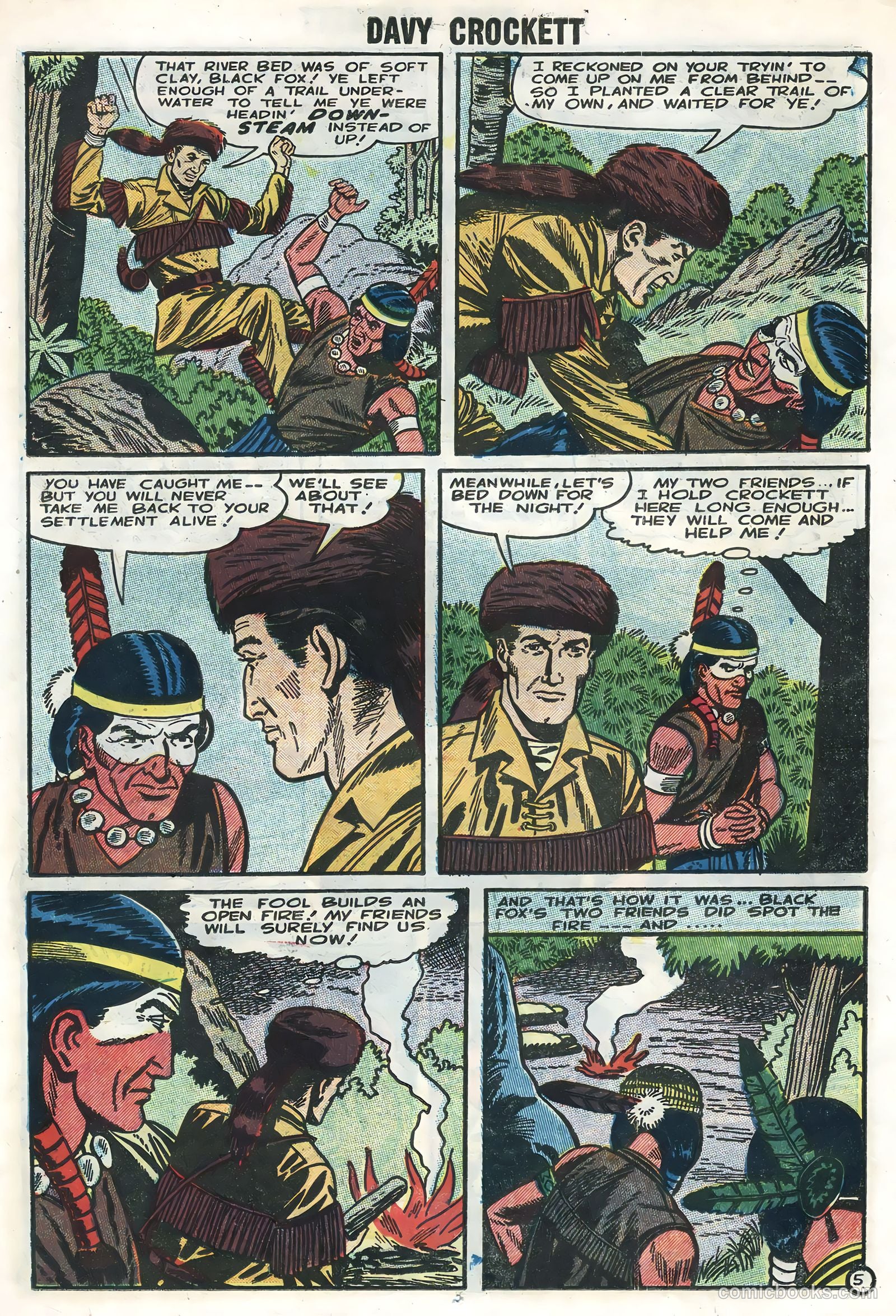 Davy Crockett #6 (1956) — page 14 of 36