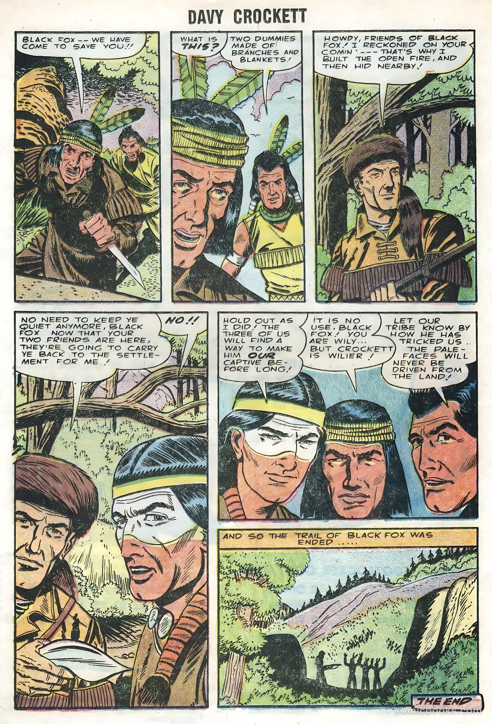 Davy Crockett #6 (1956) — page 16 of 36