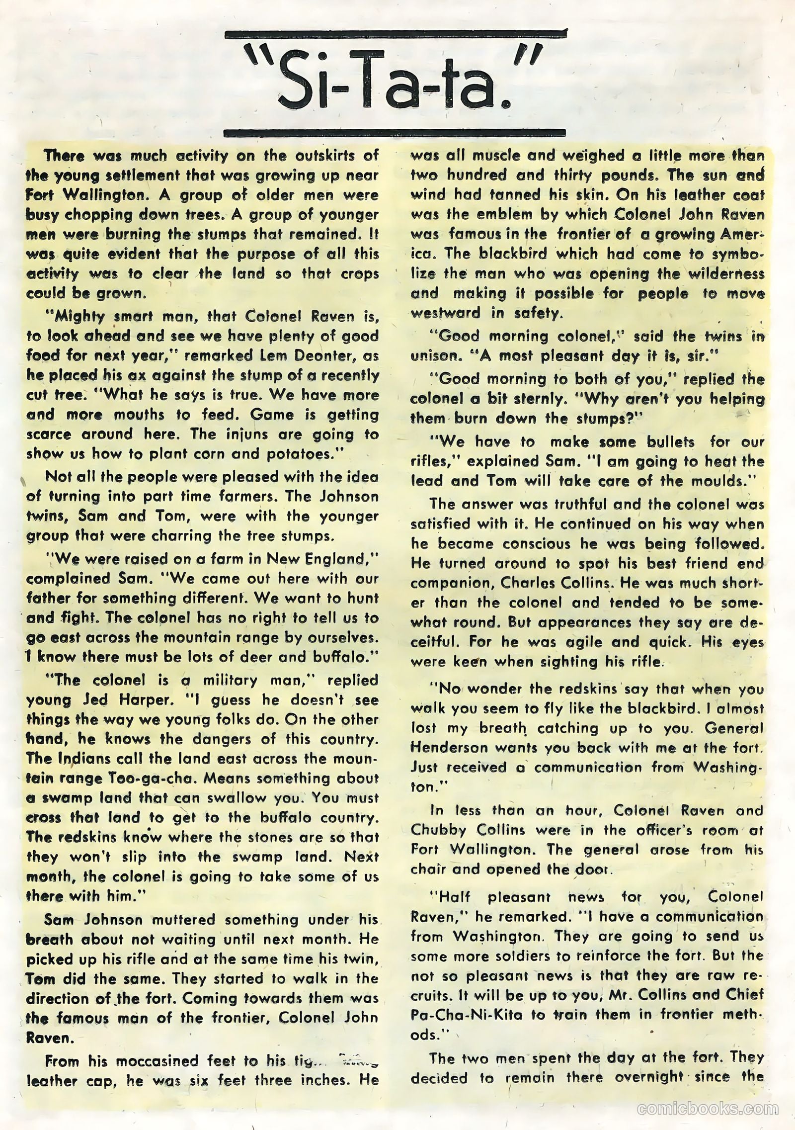 Davy Crockett #6 (1956) — page 17 of 36