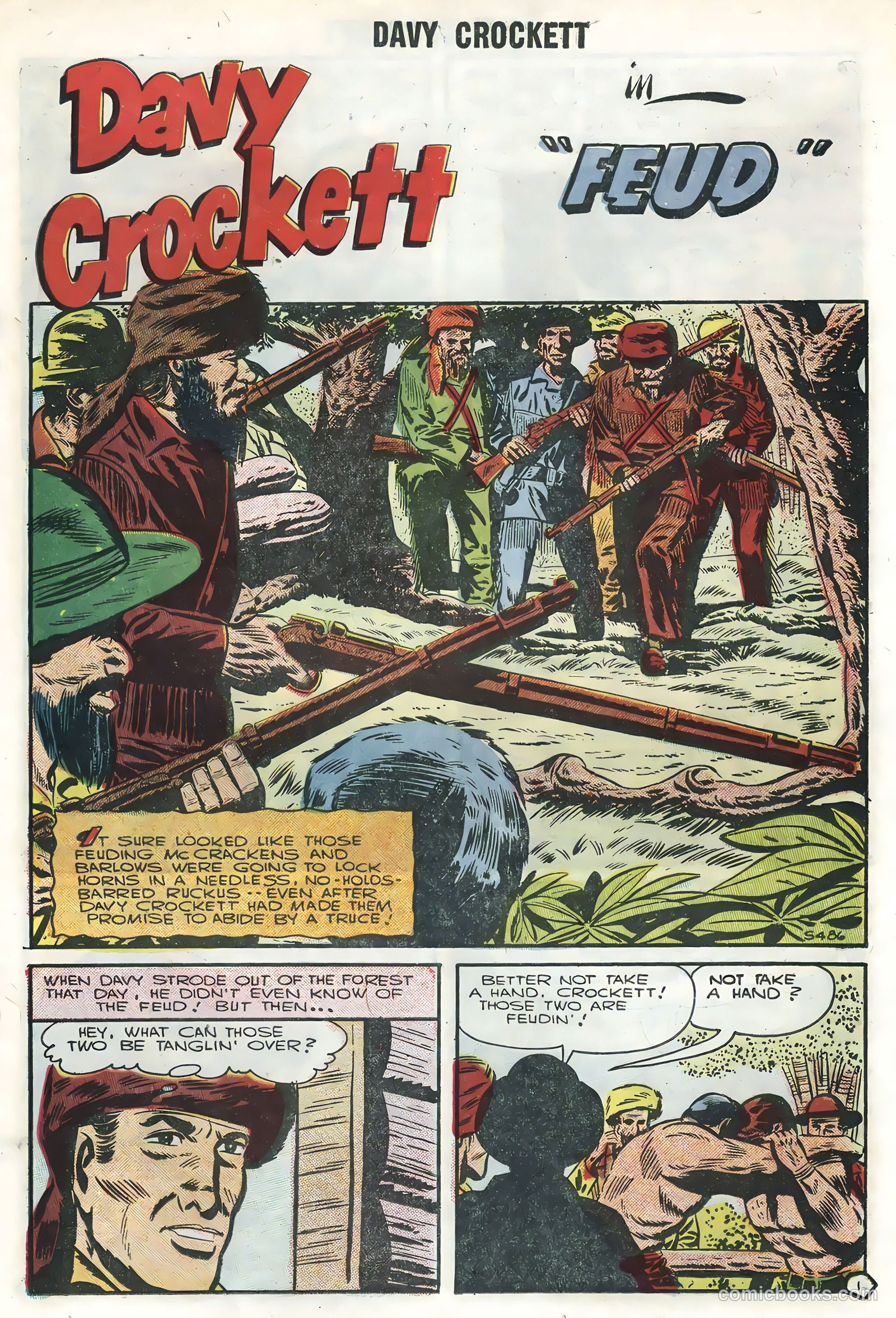 Davy Crockett #6 (1956) — page 19 of 36