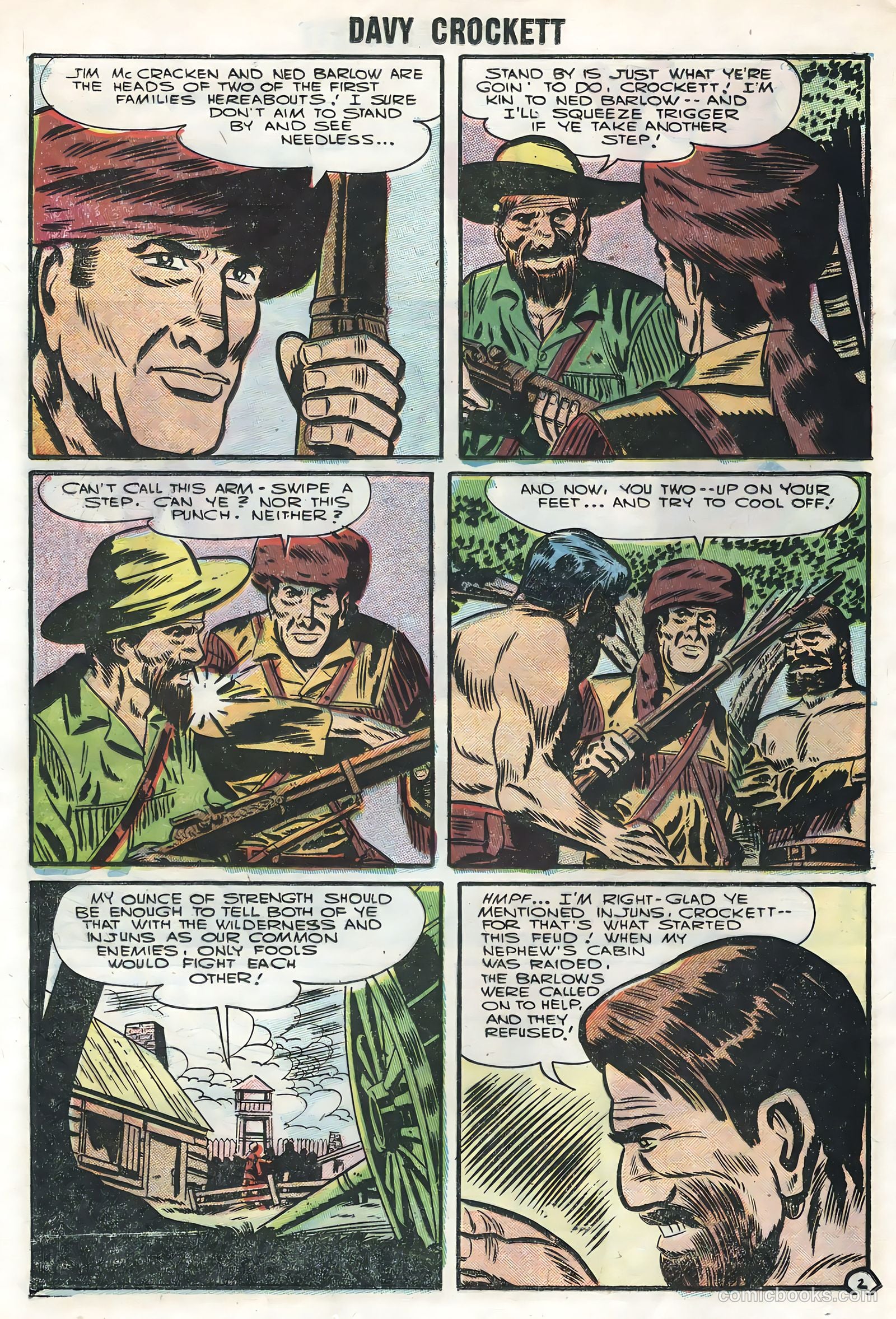 Davy Crockett #6 (1956) — page 20 of 36