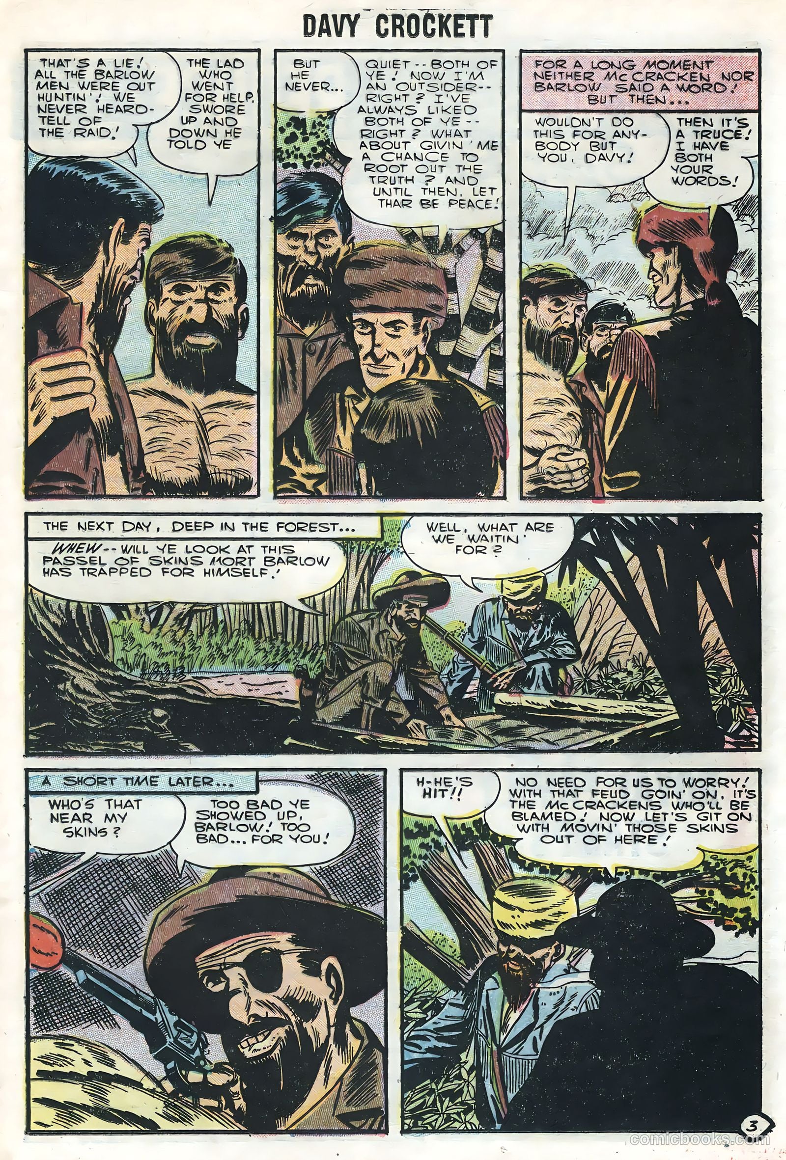 Davy Crockett #6 (1956) — page 21 of 36