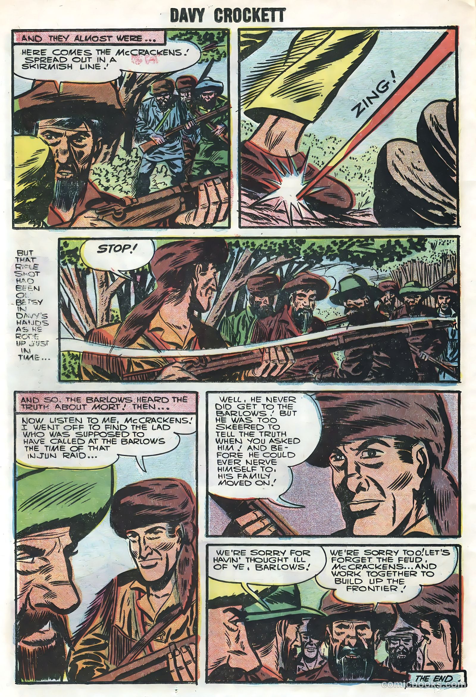 Davy Crockett #6 (1956) — page 24 of 36
