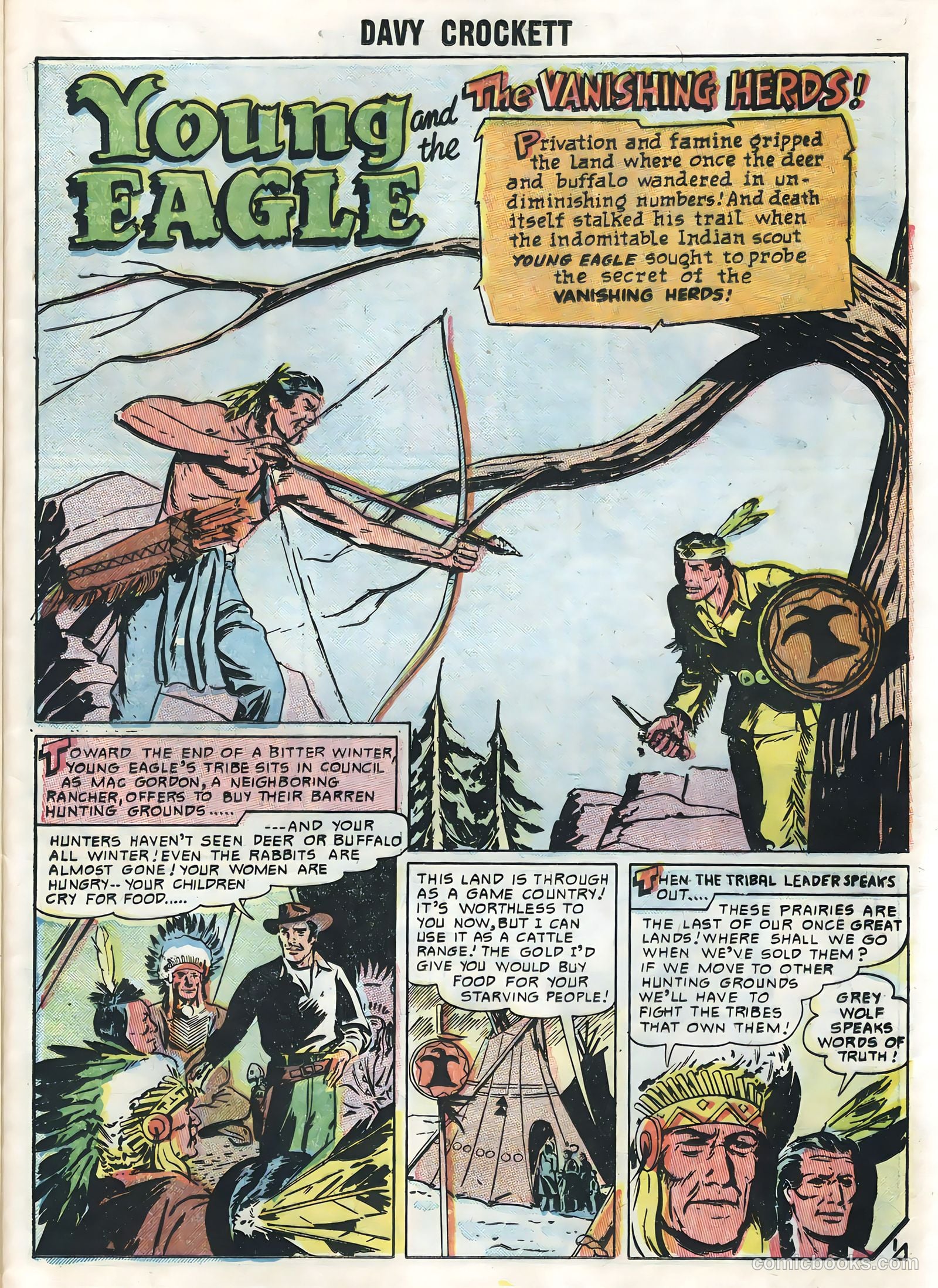 Davy Crockett #6 (1956) — page 25 of 36