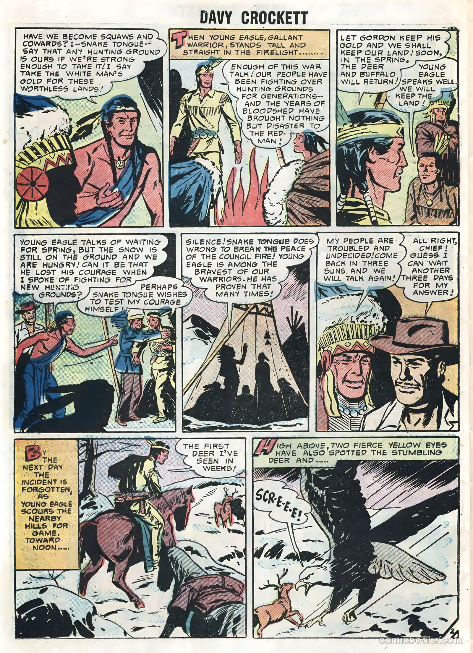 Davy Crockett #6 (1956) — page 26 of 36