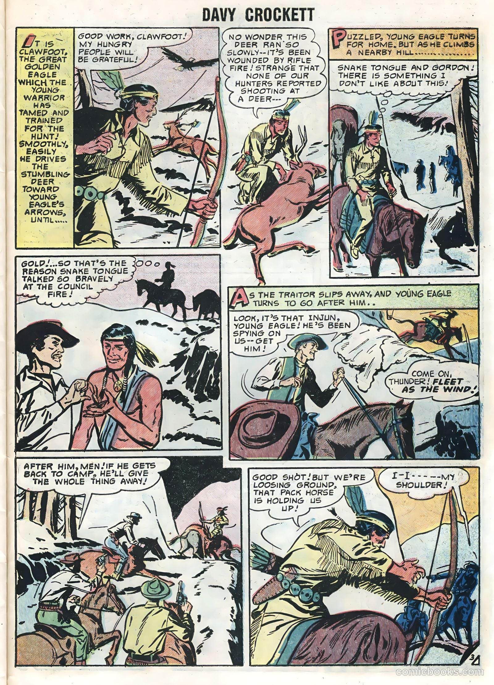 Davy Crockett #6 (1956) — page 27 of 36