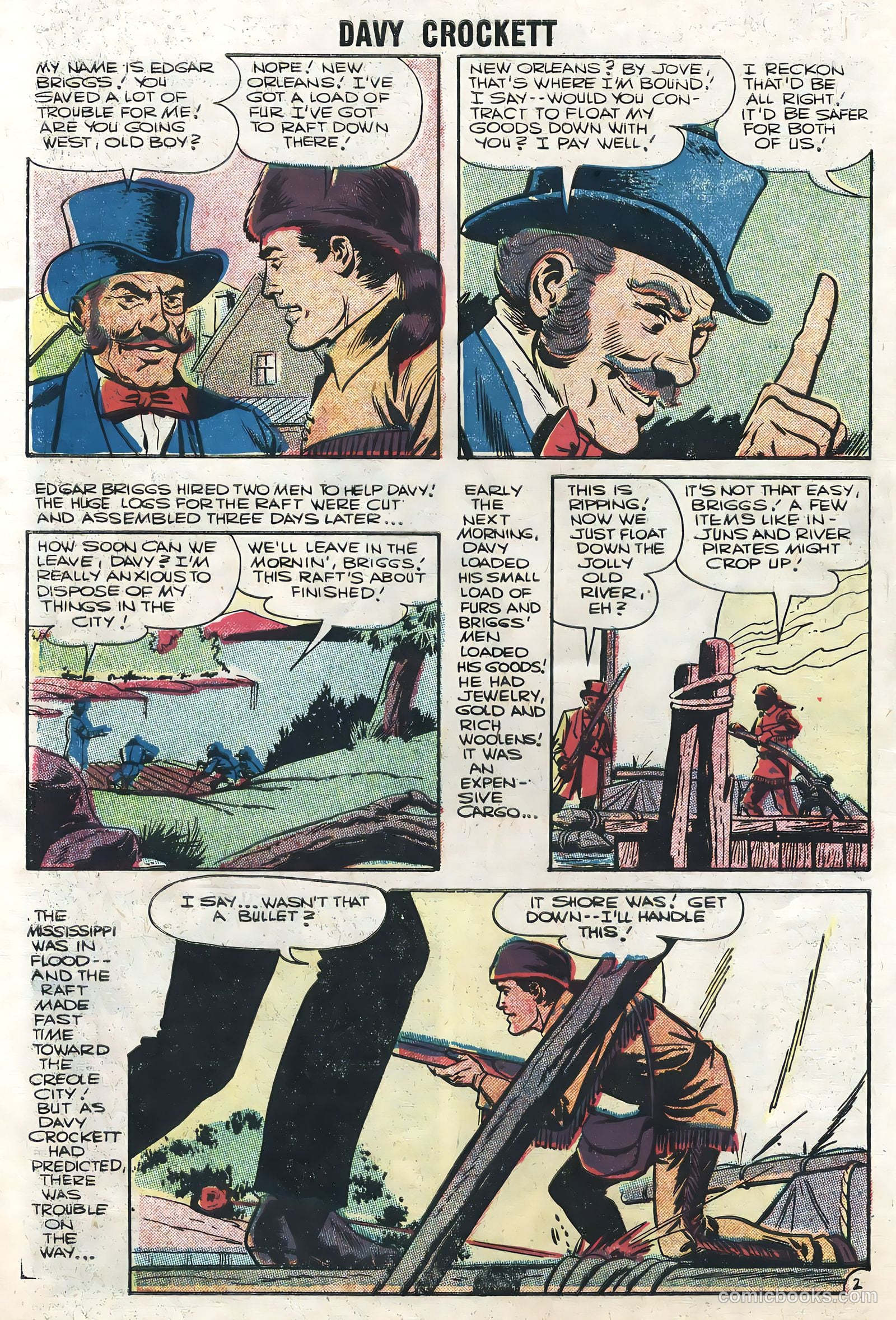 Davy Crockett #7 (1956) — page 4 of 36