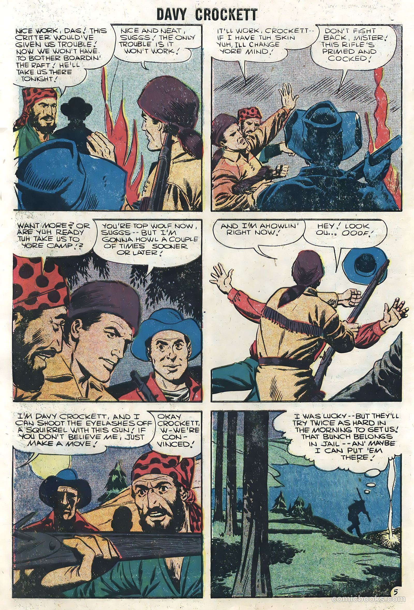 Davy Crockett #7 (1956) — page 8 of 36