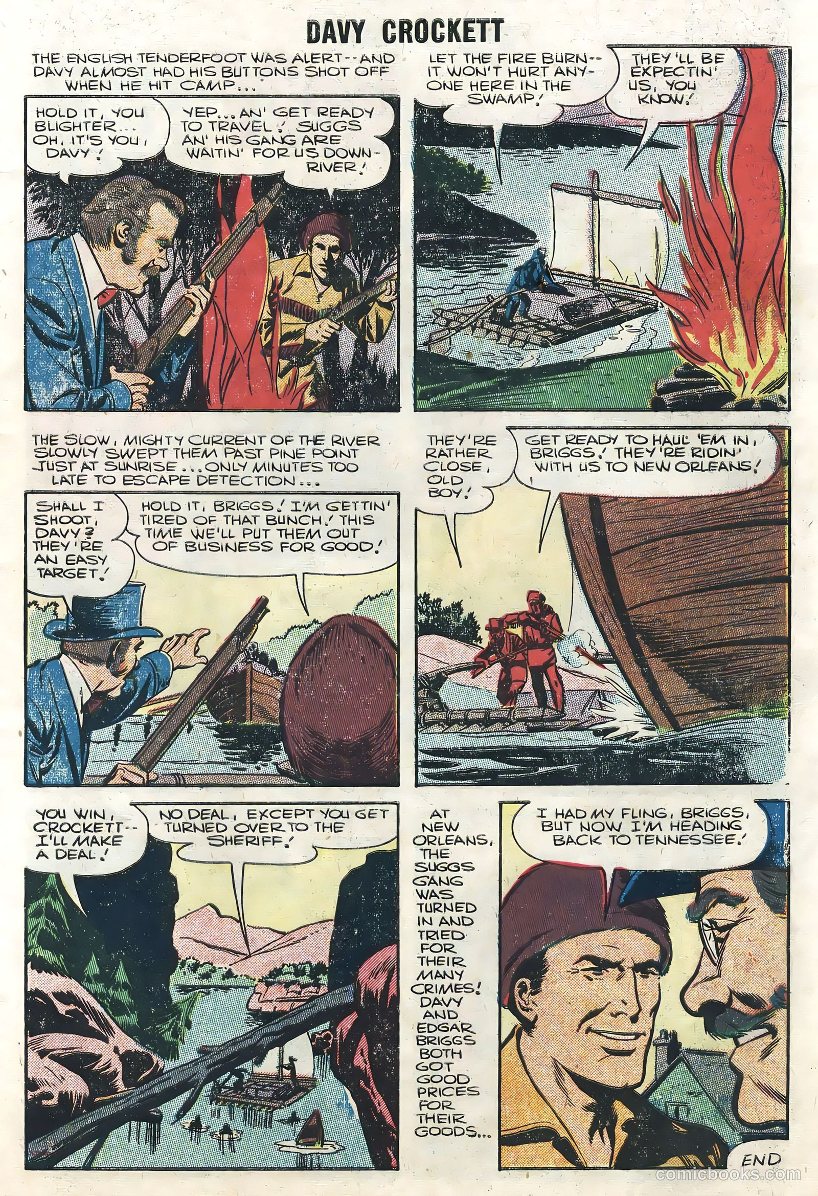 Davy Crockett #7 (1956) — page 9 of 36