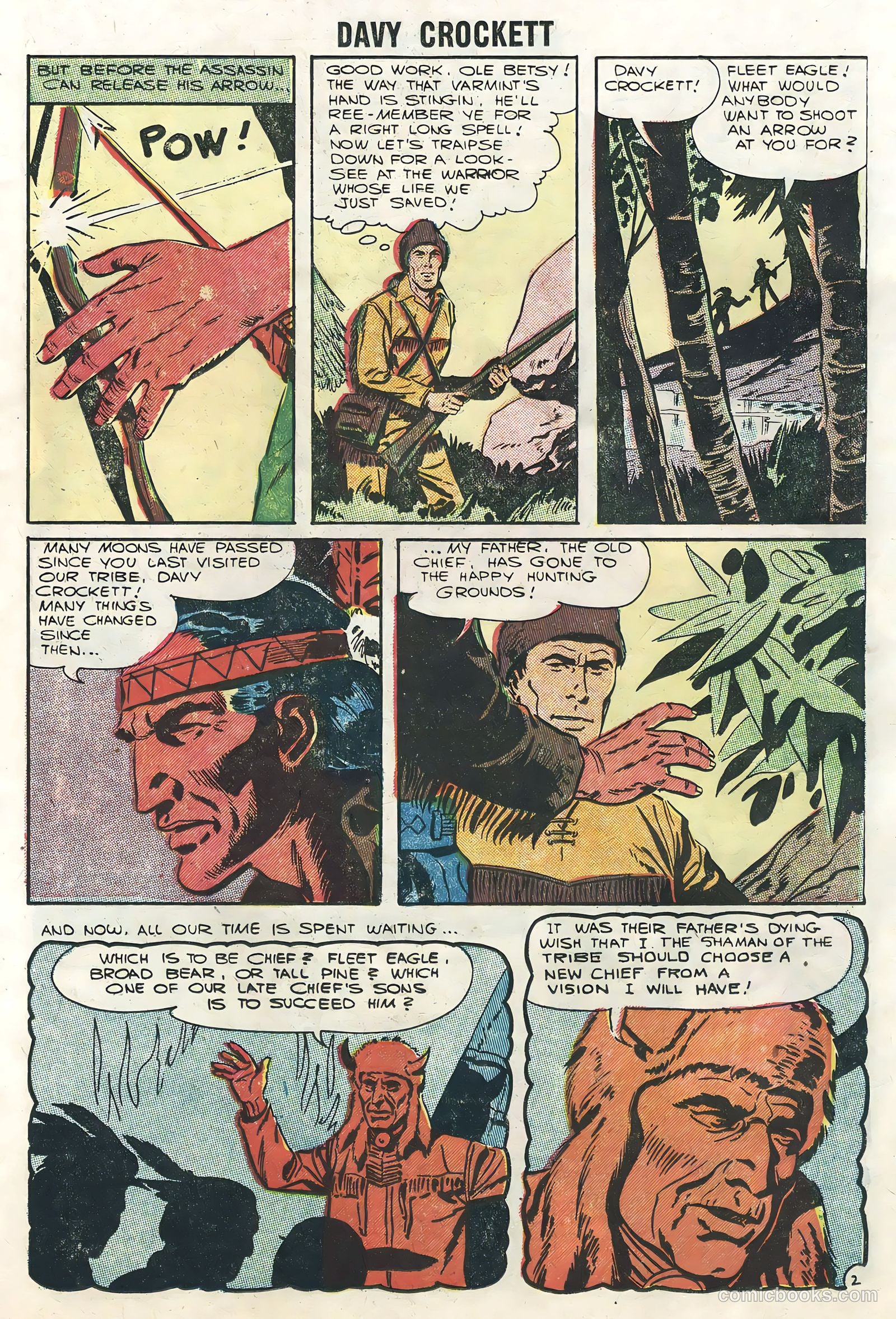 Davy Crockett #7 (1956) — page 11 of 36