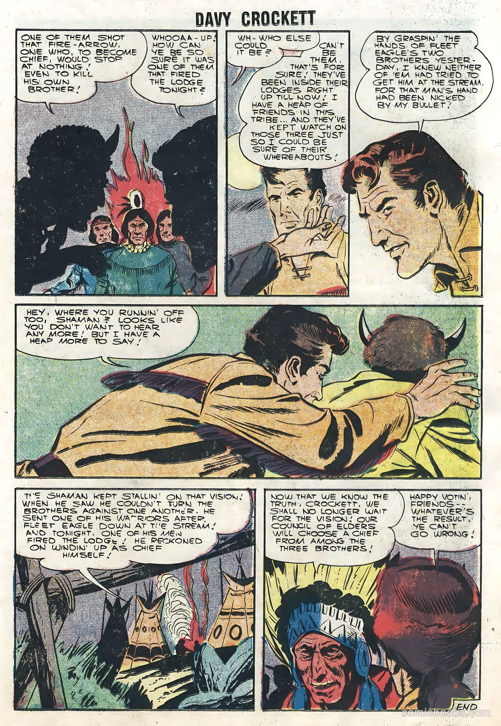 Davy Crockett #7 (1956) — page 17 of 36